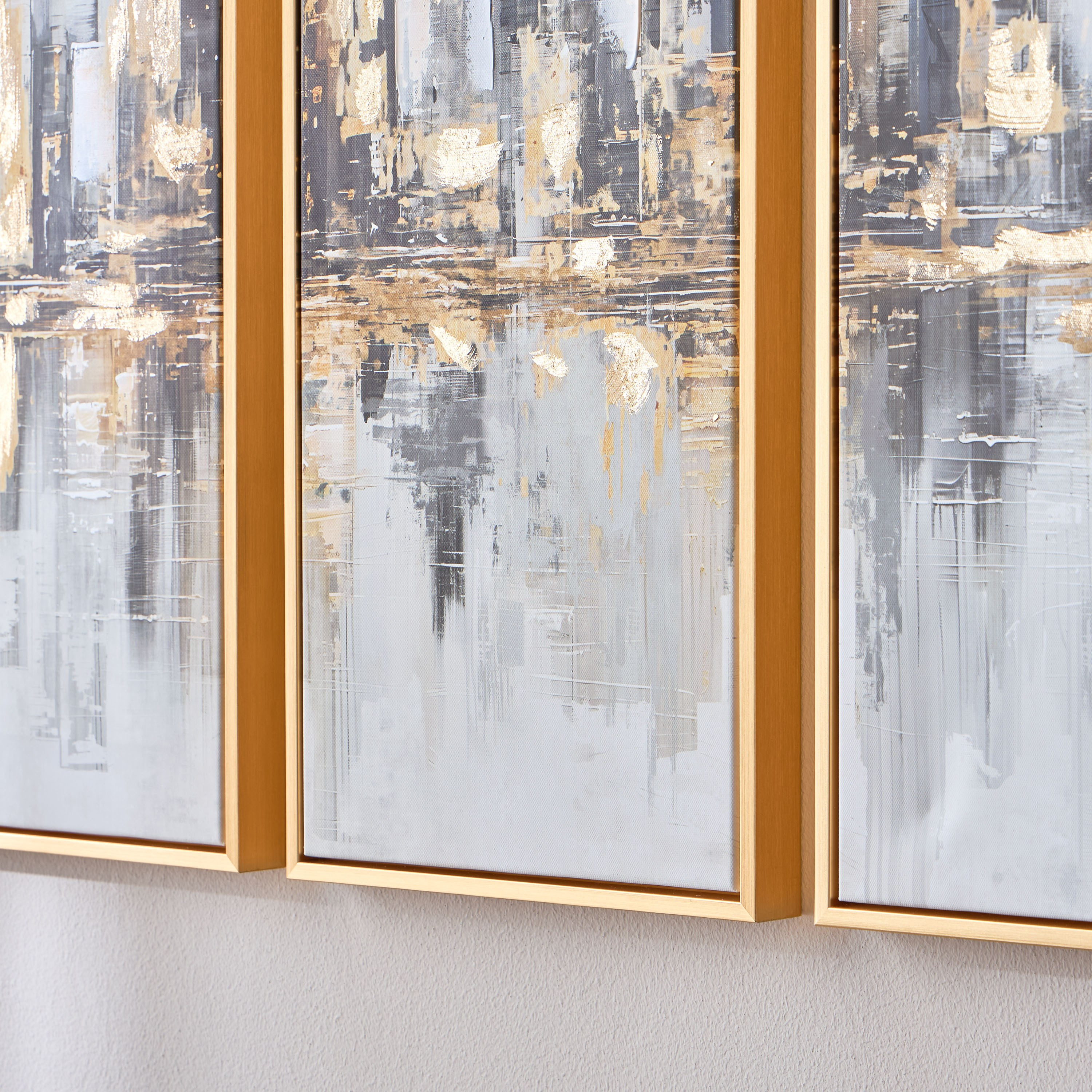 Doonyati 3-Piece Framed Canvas Wall Art Set - 30x90 cm-household-walldecorandmirrors-wallart-image-2