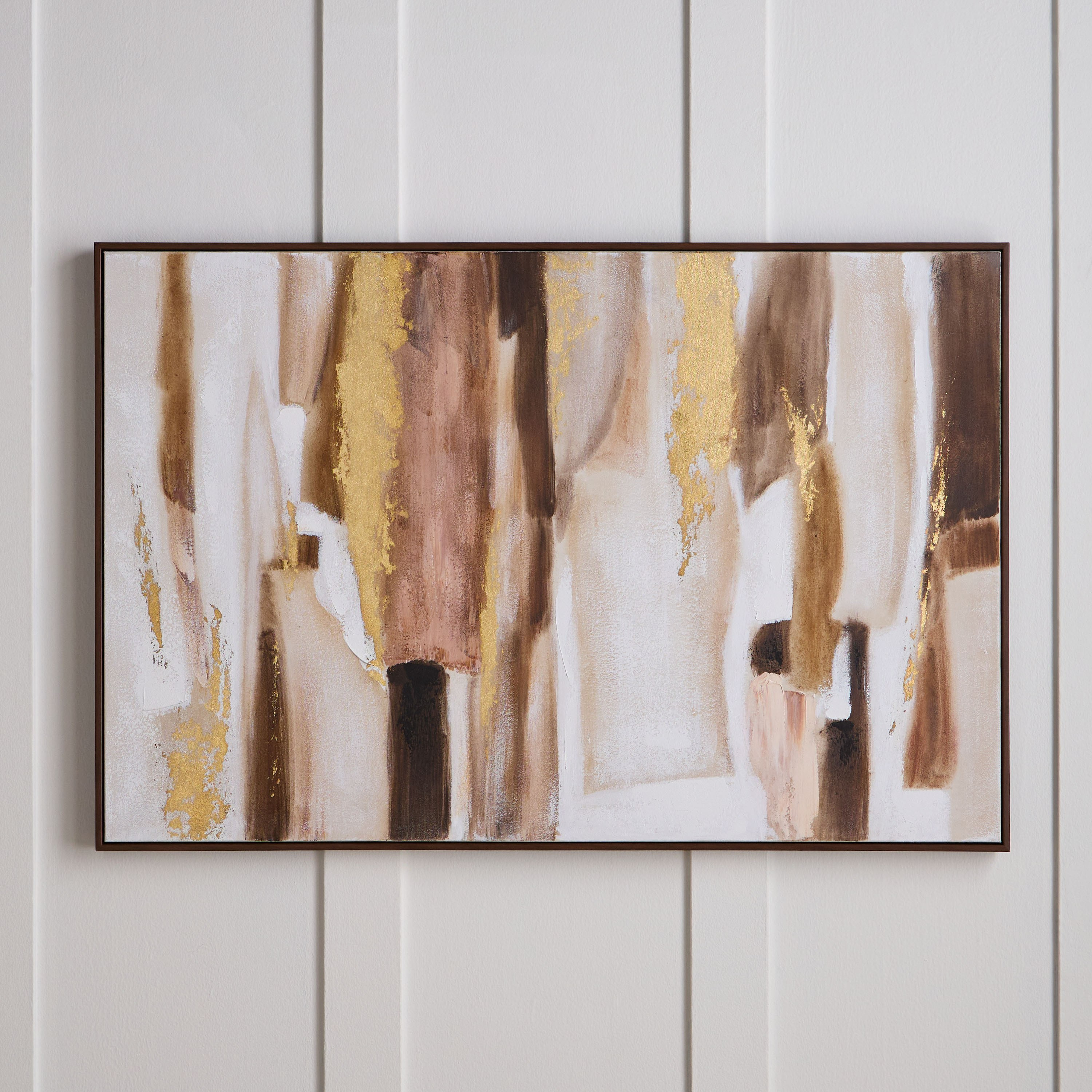 Agra Oil Painting Framed Canvas Wall Art - 120x80 cm-household-walldecorandmirrors-wallart-image-1