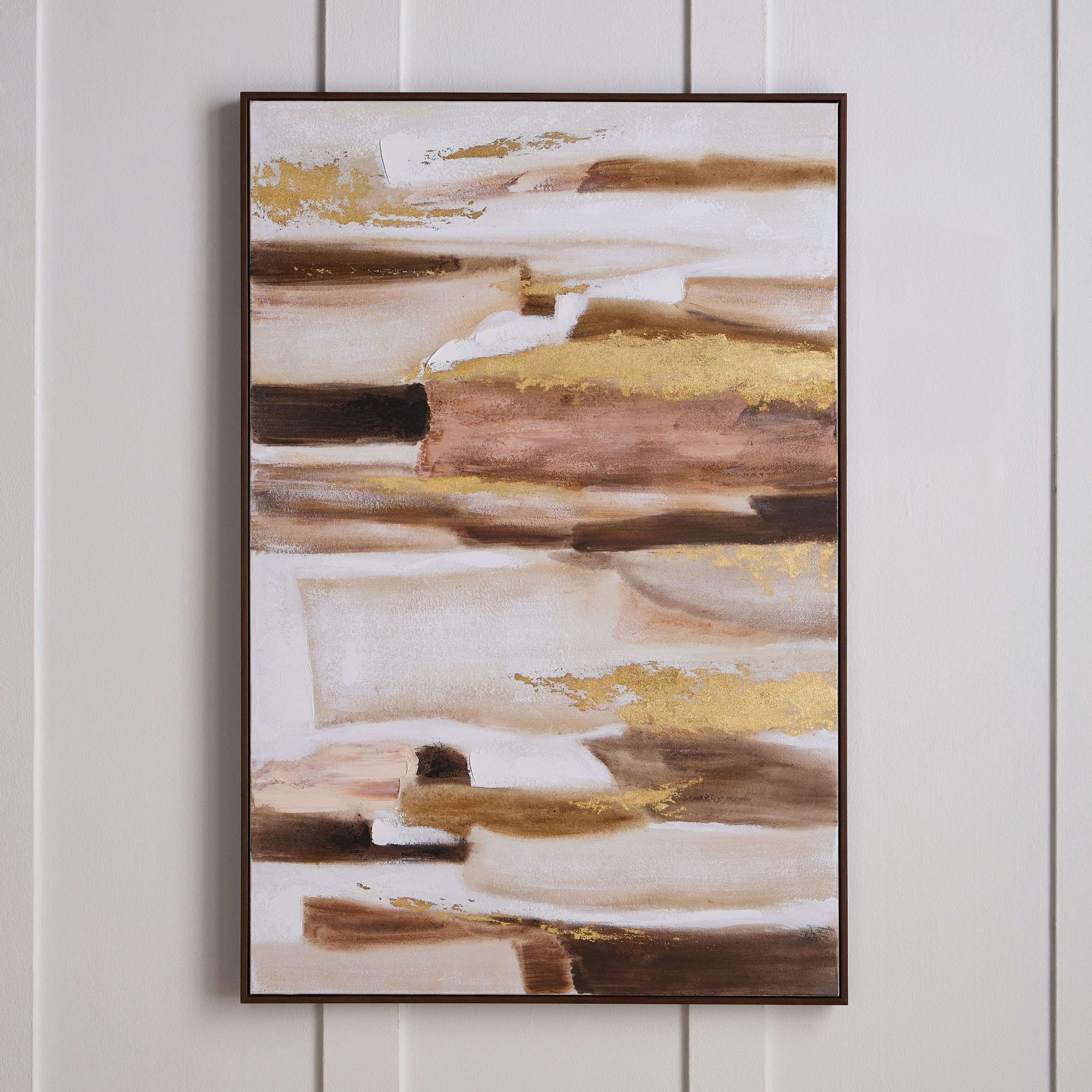 Agra Oil Painting Framed Canvas Wall Art - 120x80 cm-household-walldecorandmirrors-wallart-image-2