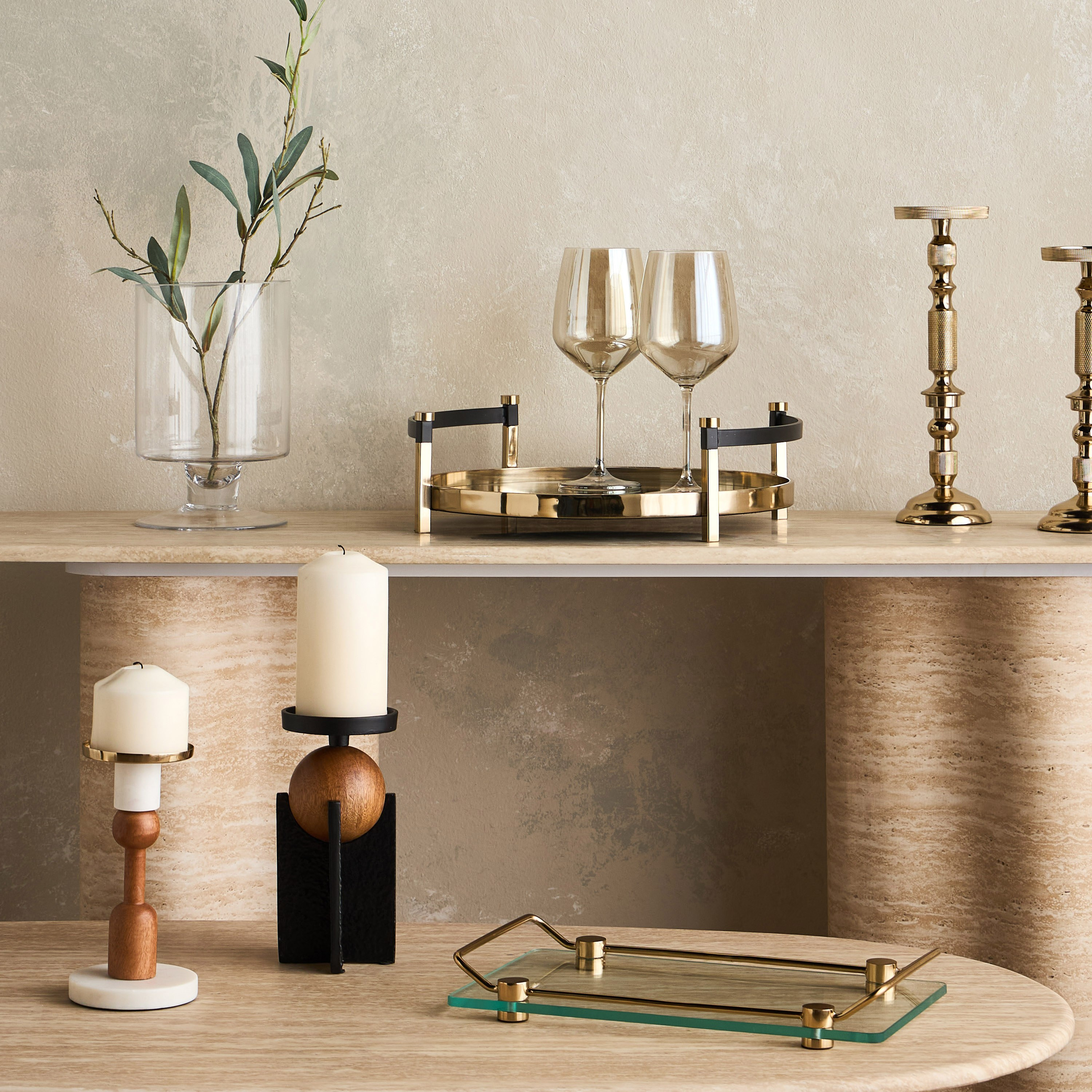 LouLou Pillar Candleholder-household-decor-candleholdersandlanterns-image-4