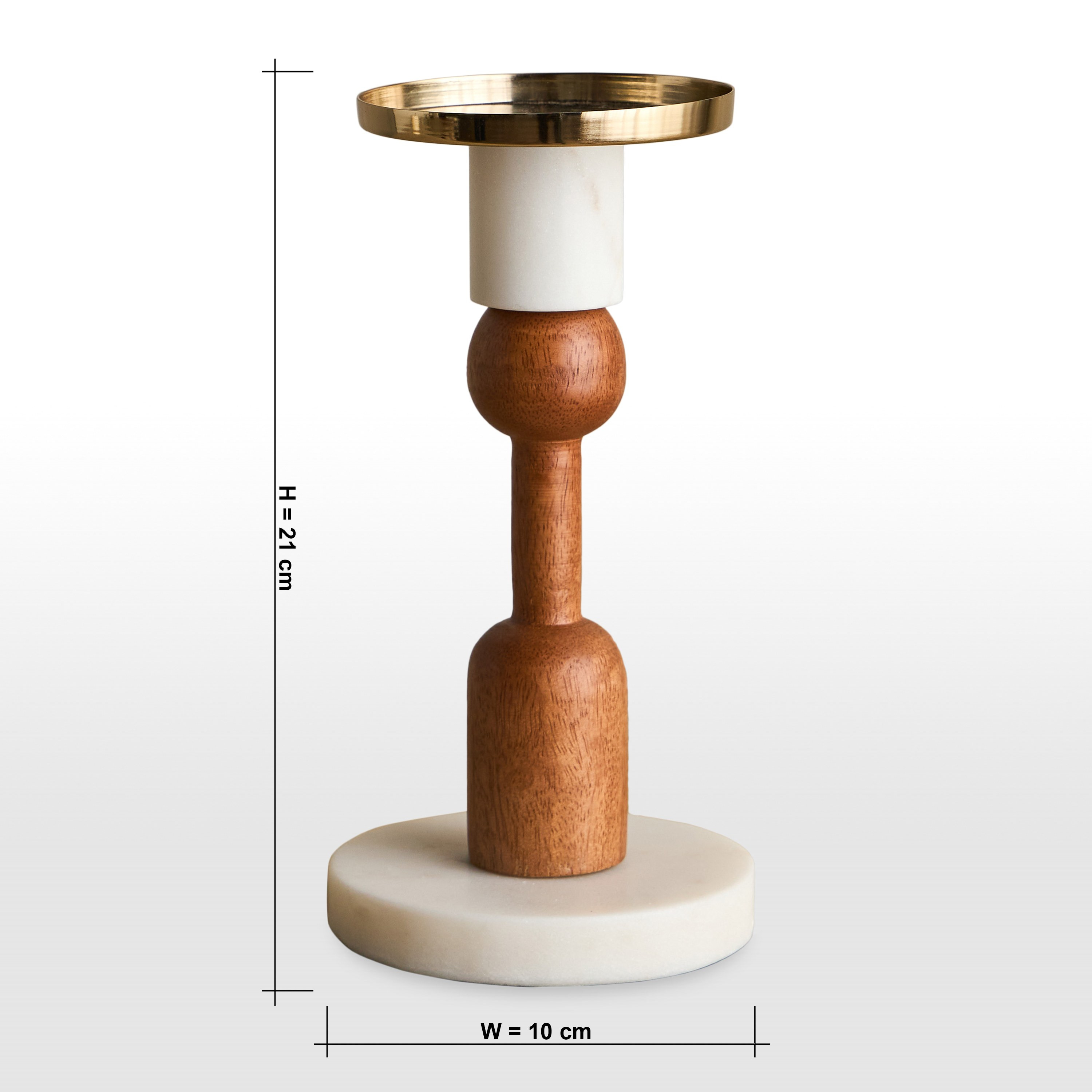 LouLou Pillar Candleholder-household-decor-candleholdersandlanterns-image-5