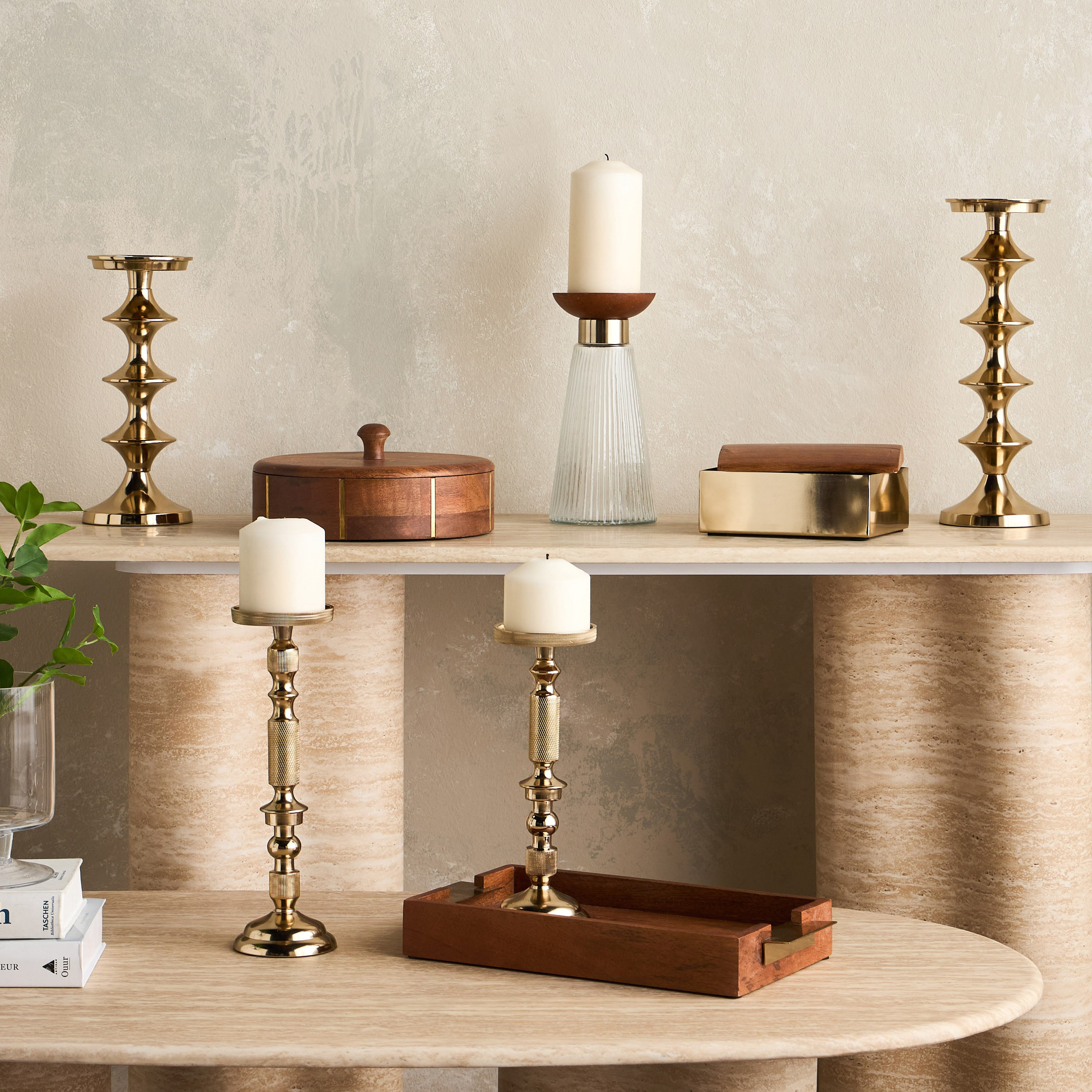 Naxa Pillar Candleholder-household-decor-candleholdersandlanterns-image-4