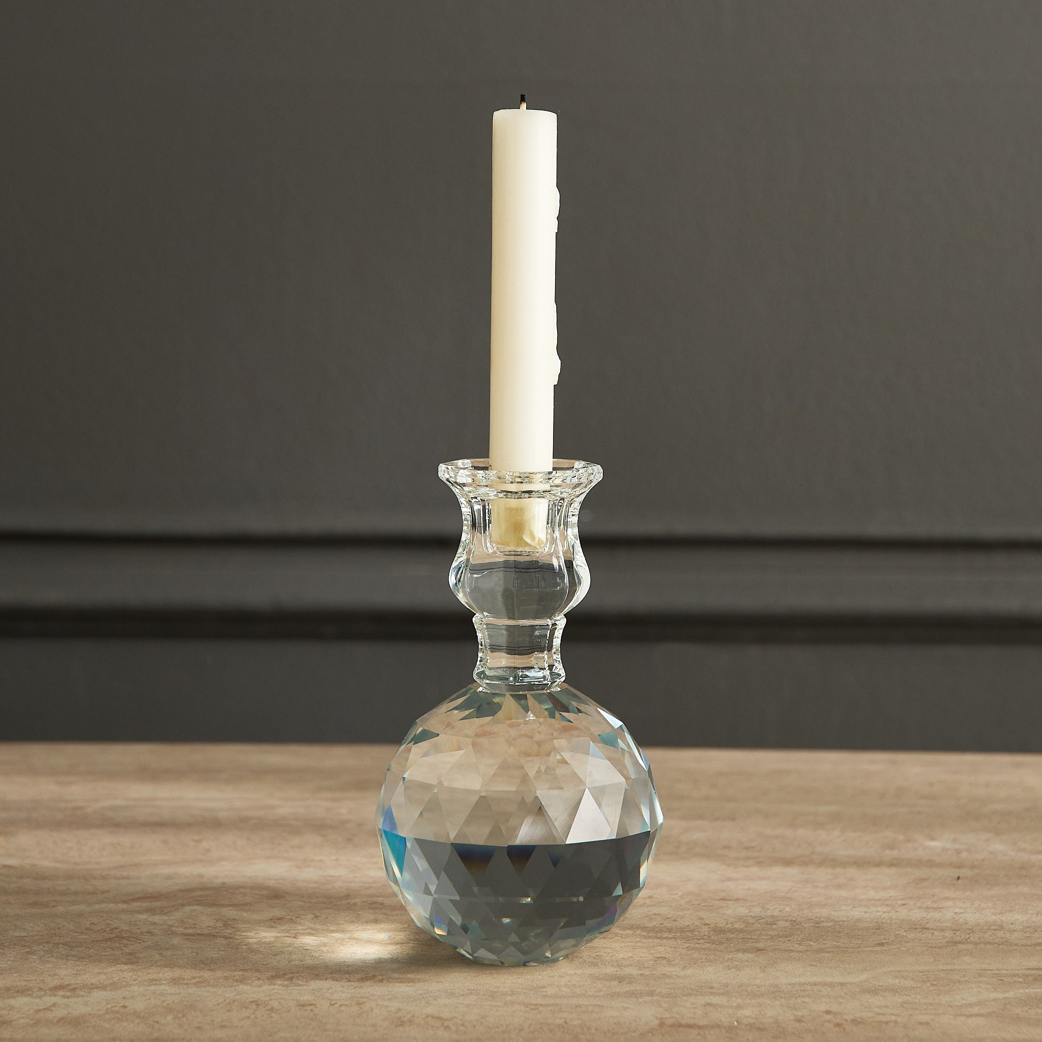 Huda Helix Taper Candleholder-household-decor-candleholdersandlanterns-image-1