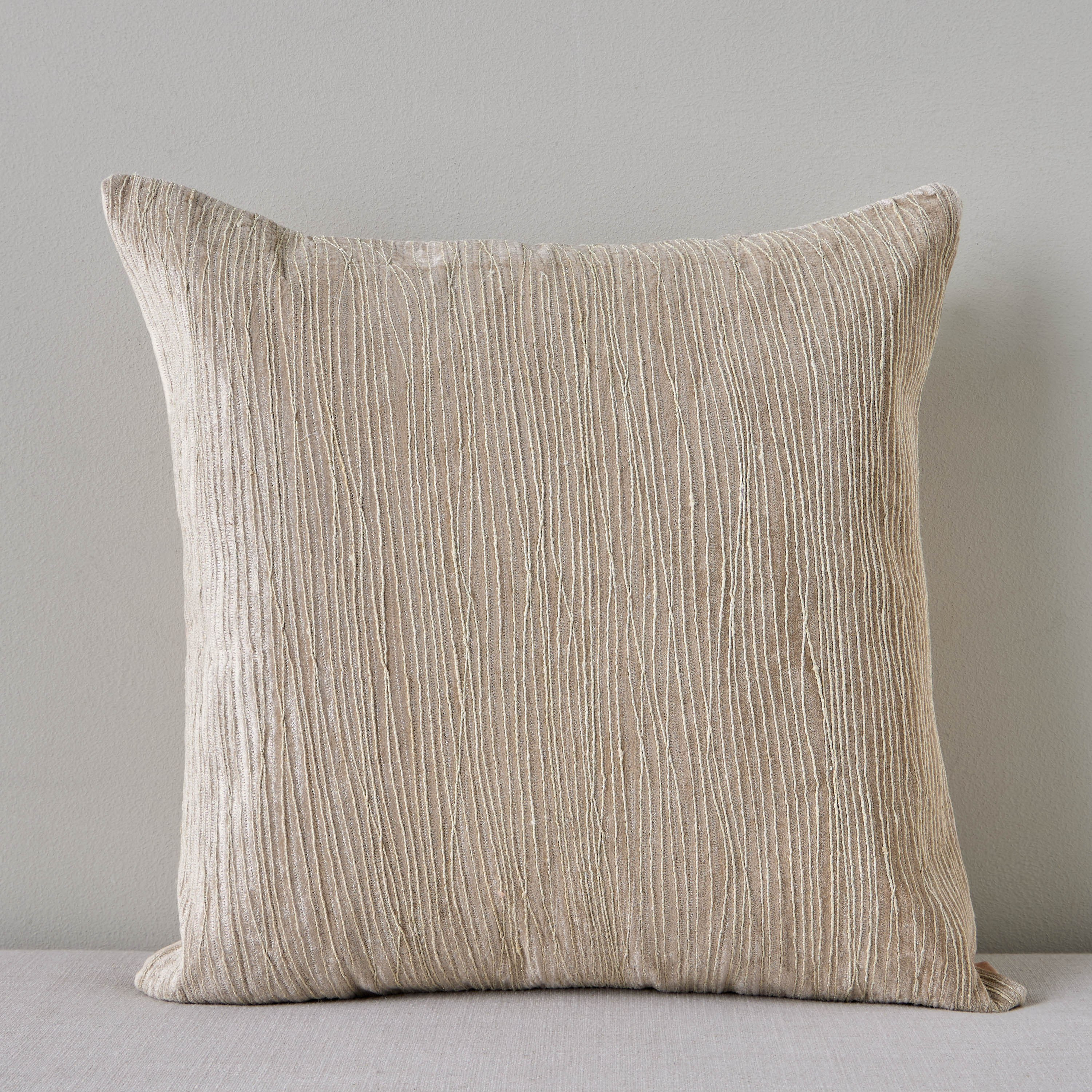 Curated Luxe Doori Embroidered Filled Cushion - 50x50 cm-household-cushionsandthrows-filledcushions-decorativecushions-image-1