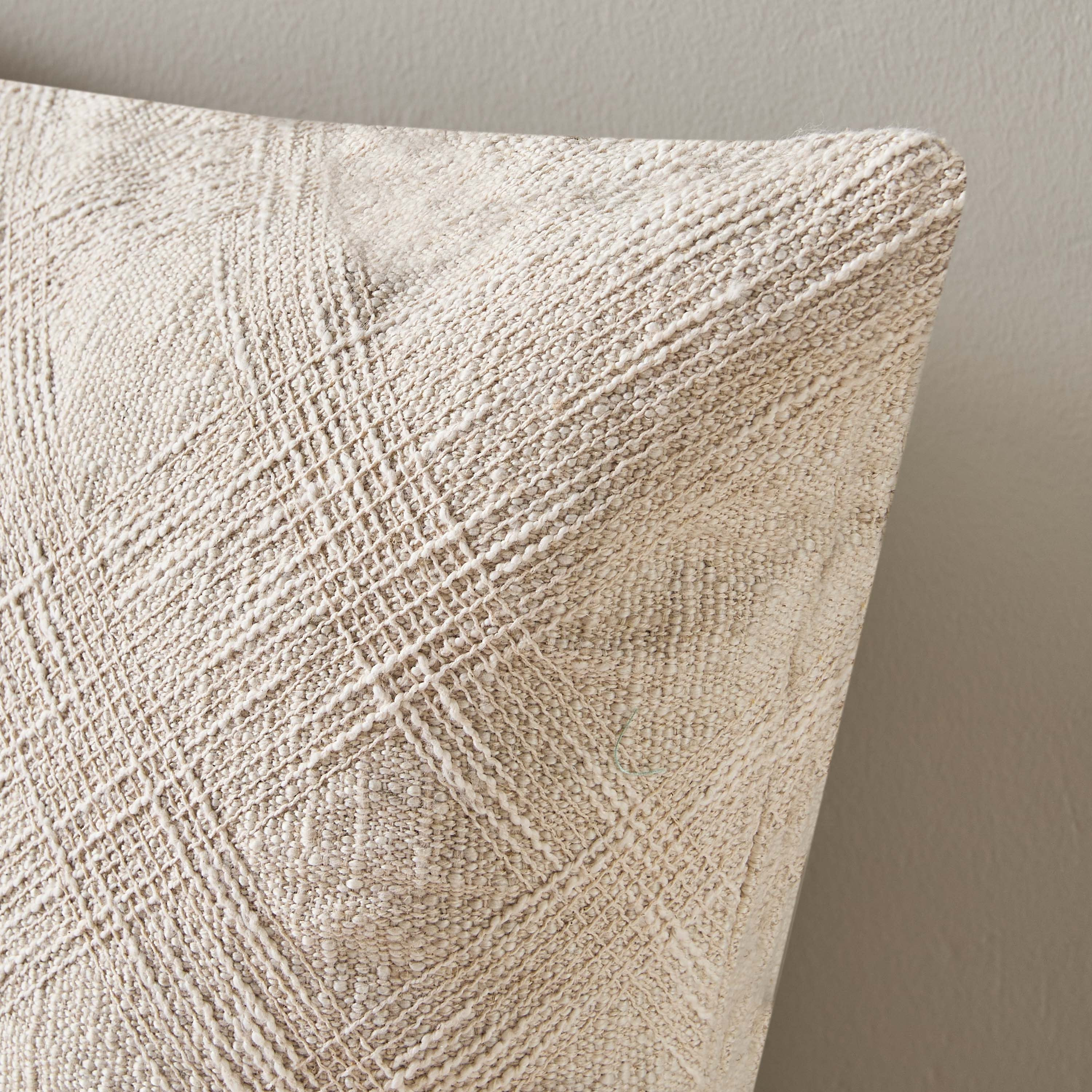 Lyra Geo Embroidered Cushion Cover - 50x50 cm-household-cushionsandthrows-cushioncovers-image-2