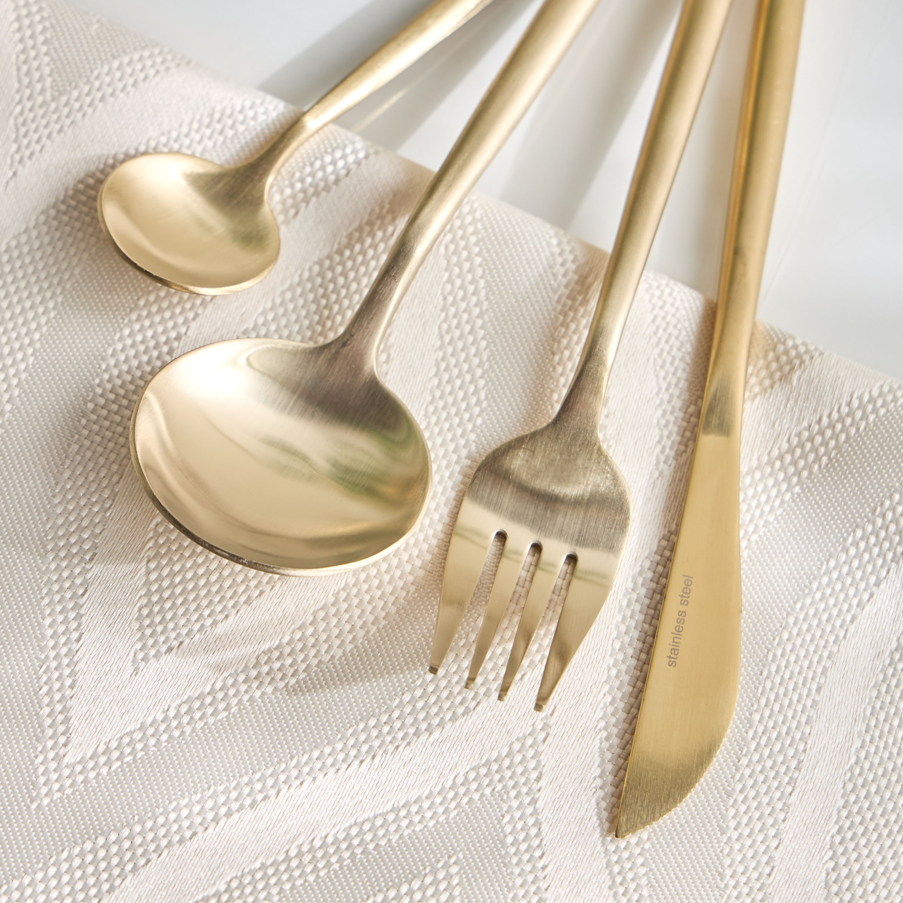 طقم أدوات مائدة 16 قطعة - فين - 4 أفراد-household-dining-cutlery-cutlerysets-image-2