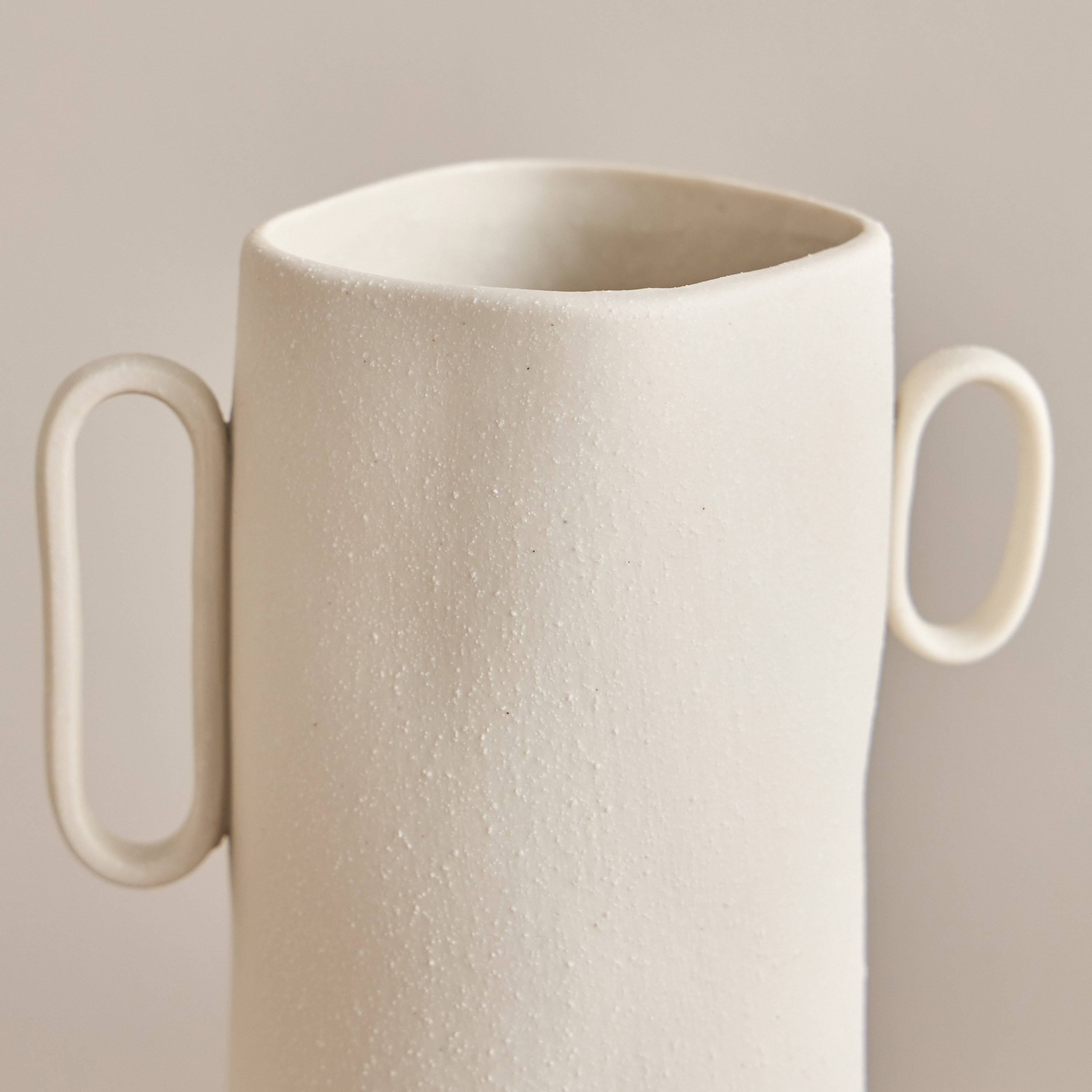 Raha Stoneware Vase - 21 cm-household-decor-vasesandbowls-image-2