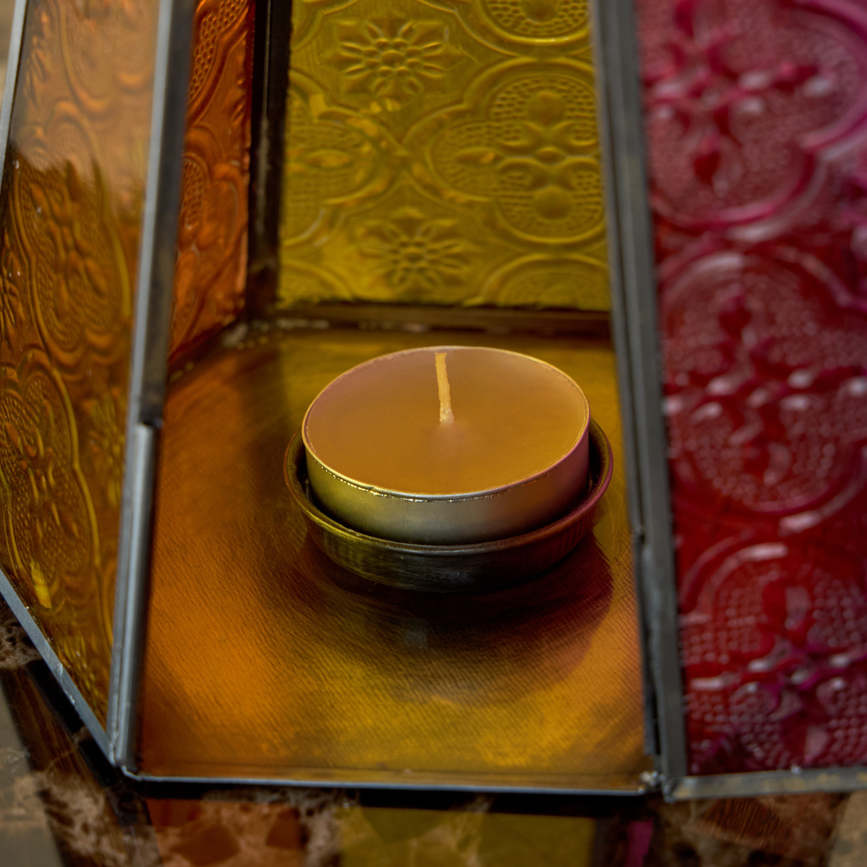 Arucas Glass Lantern - 22 cm-household-decor-candleholdersandlanterns-image-3
