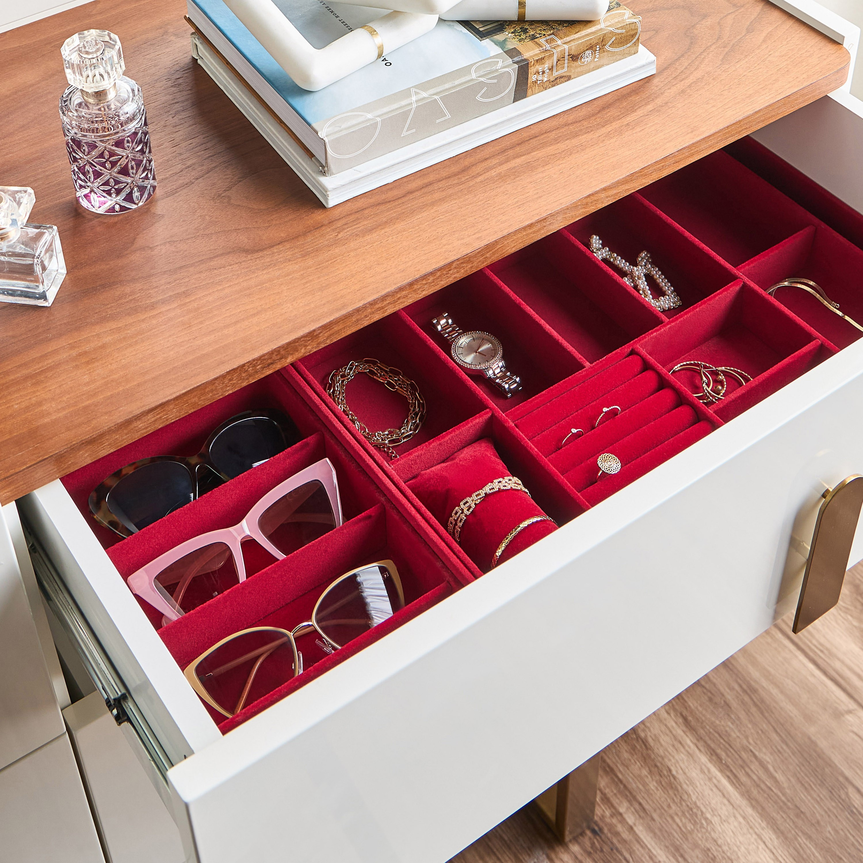 صينية نظارات 4 أقسام - فلوسكي-household-storage-jewelleryorganizing-jewellerytrays-image-3