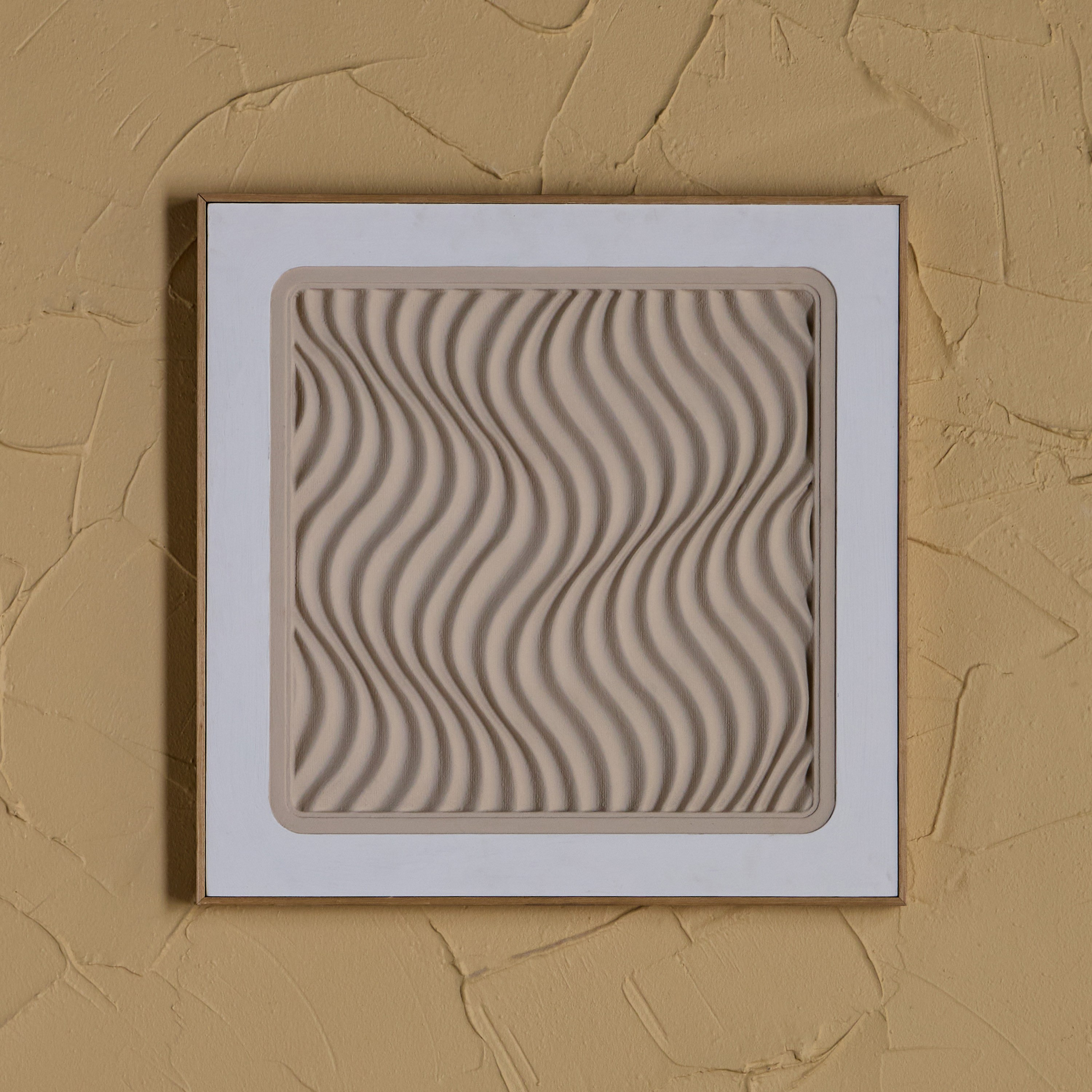 زينة حائط مؤطرة ثلاثية الأبعاد - يالين - 60x60 سم-household-walldecorandmirrors-wallart-image-1