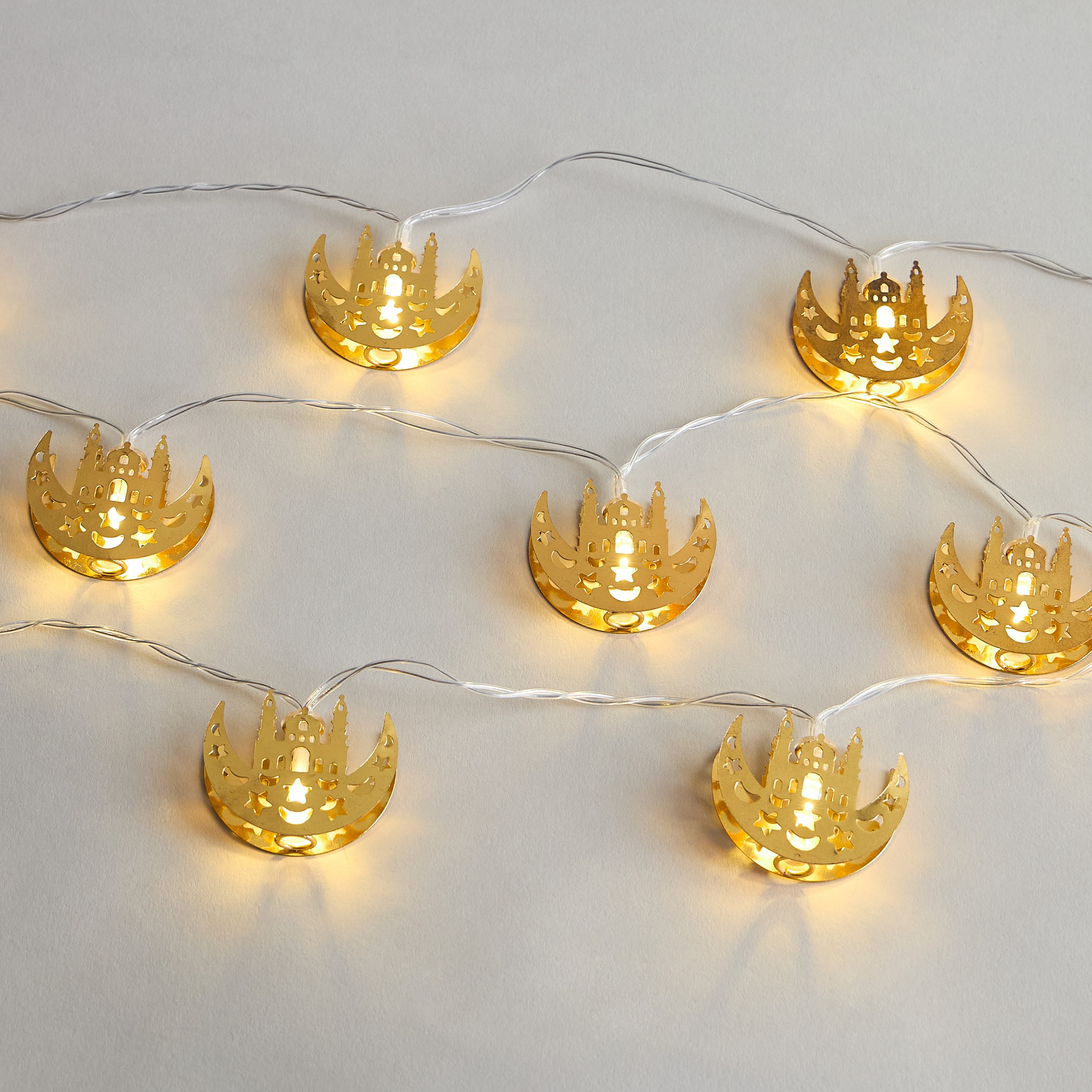 Castle LED Battery Operated String Light - 29 cm