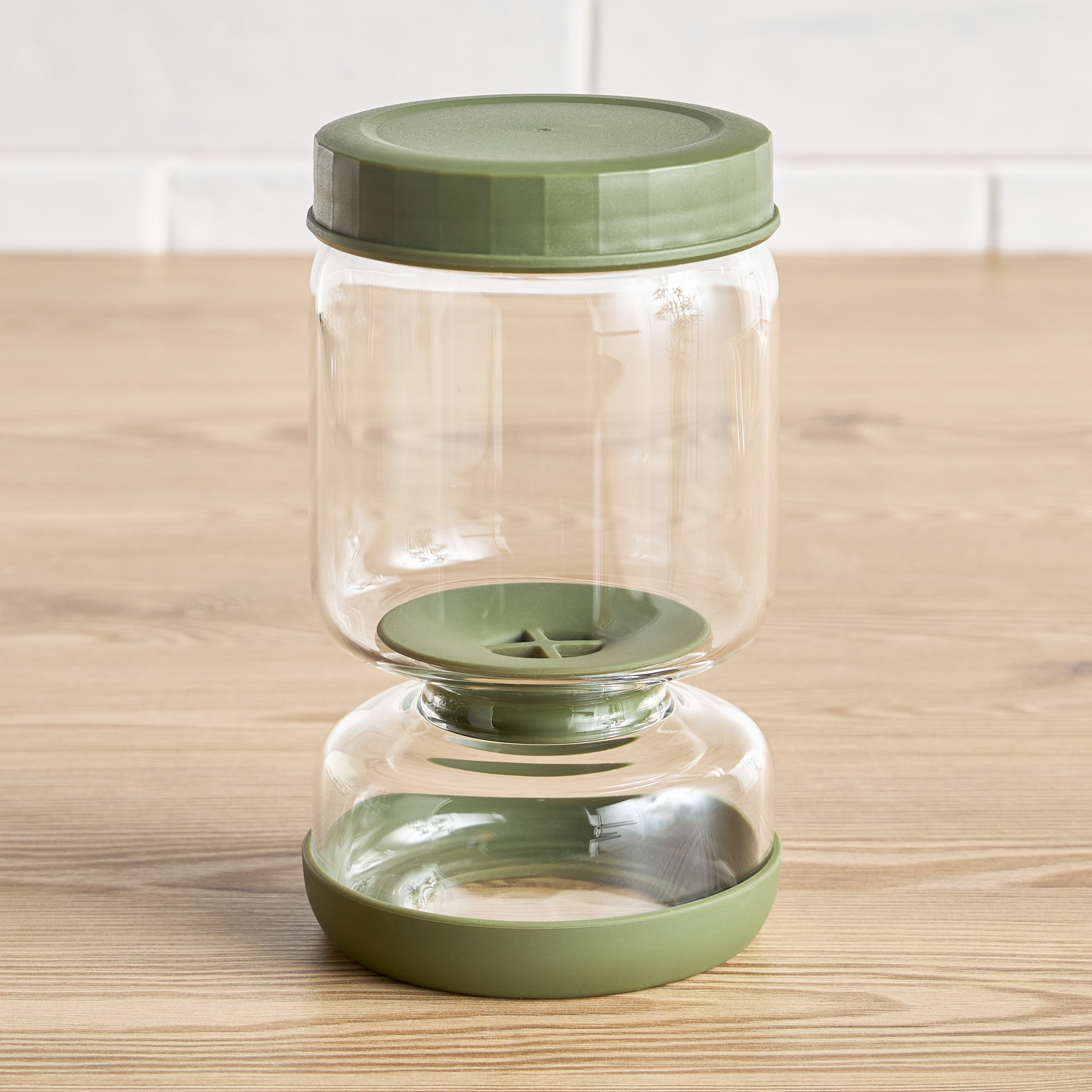 Kyros Pickle Fermentation Hourglass Jar - 910 ml-household-kitchen-foodstorage-spiceracksandjars-image-2