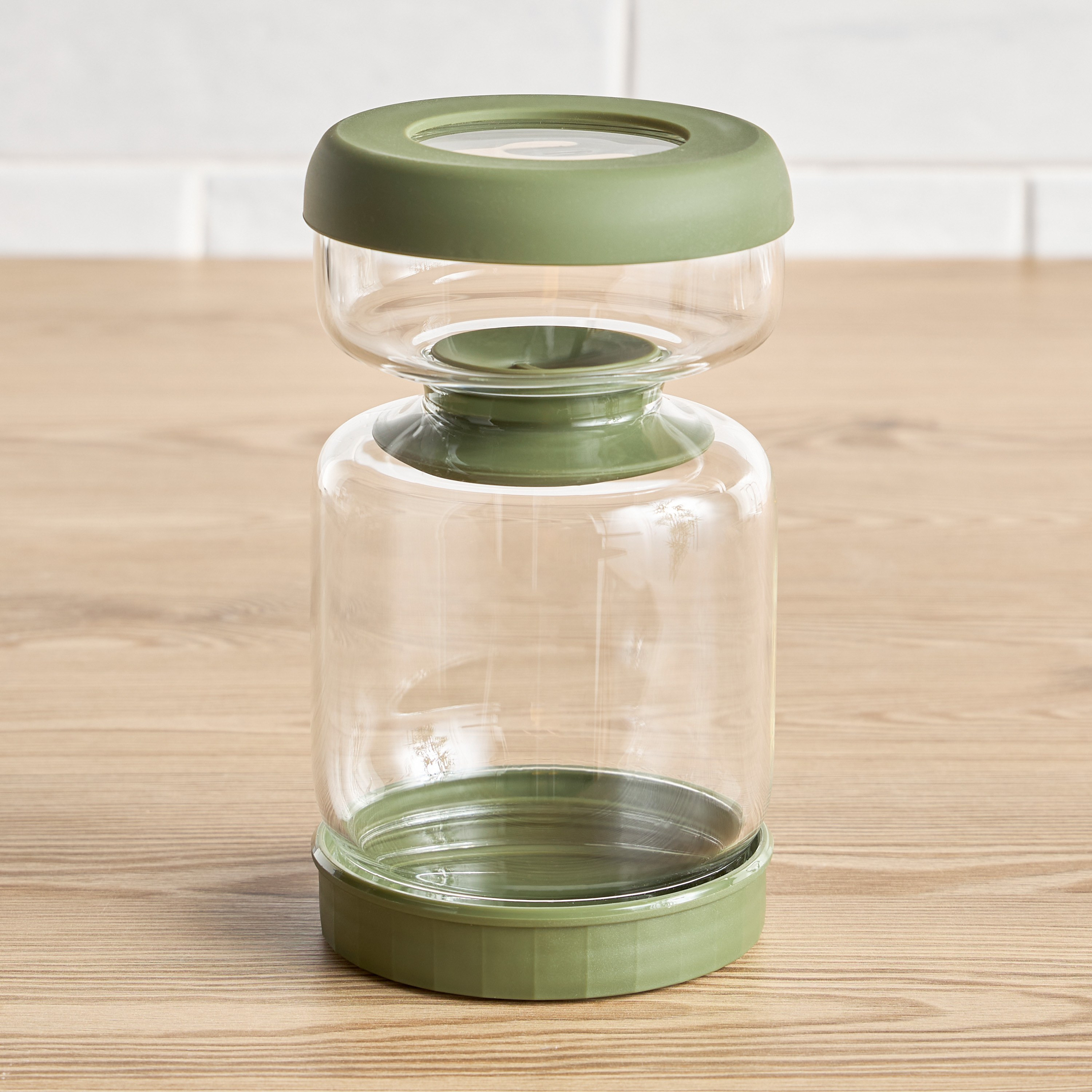 Kyros Pickle Fermentation Hourglass Jar - 910 ml-household-kitchen-foodstorage-spiceracksandjars-image-3