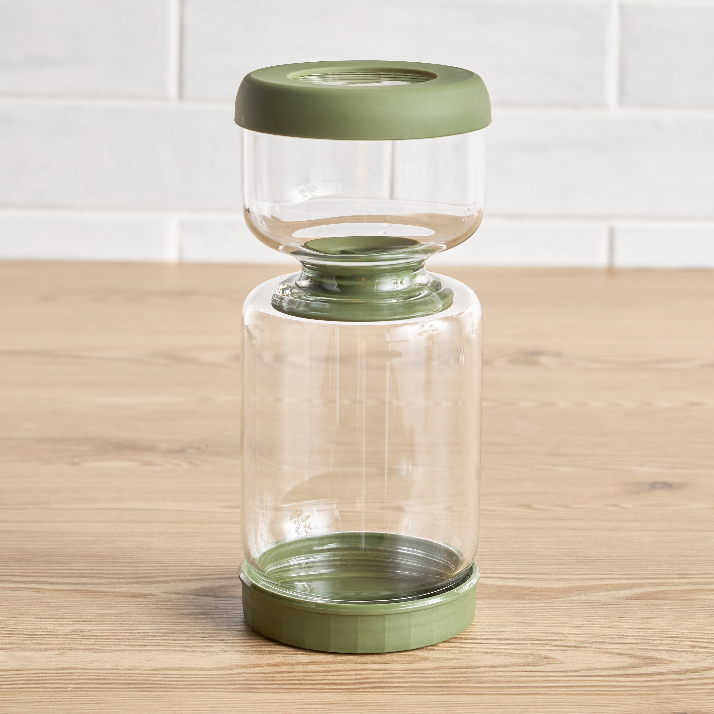 Kyros Pickle Fermentation Hourglass Jar - 1.3 L-household-kitchen-foodstorage-spiceracksandjars-image-3