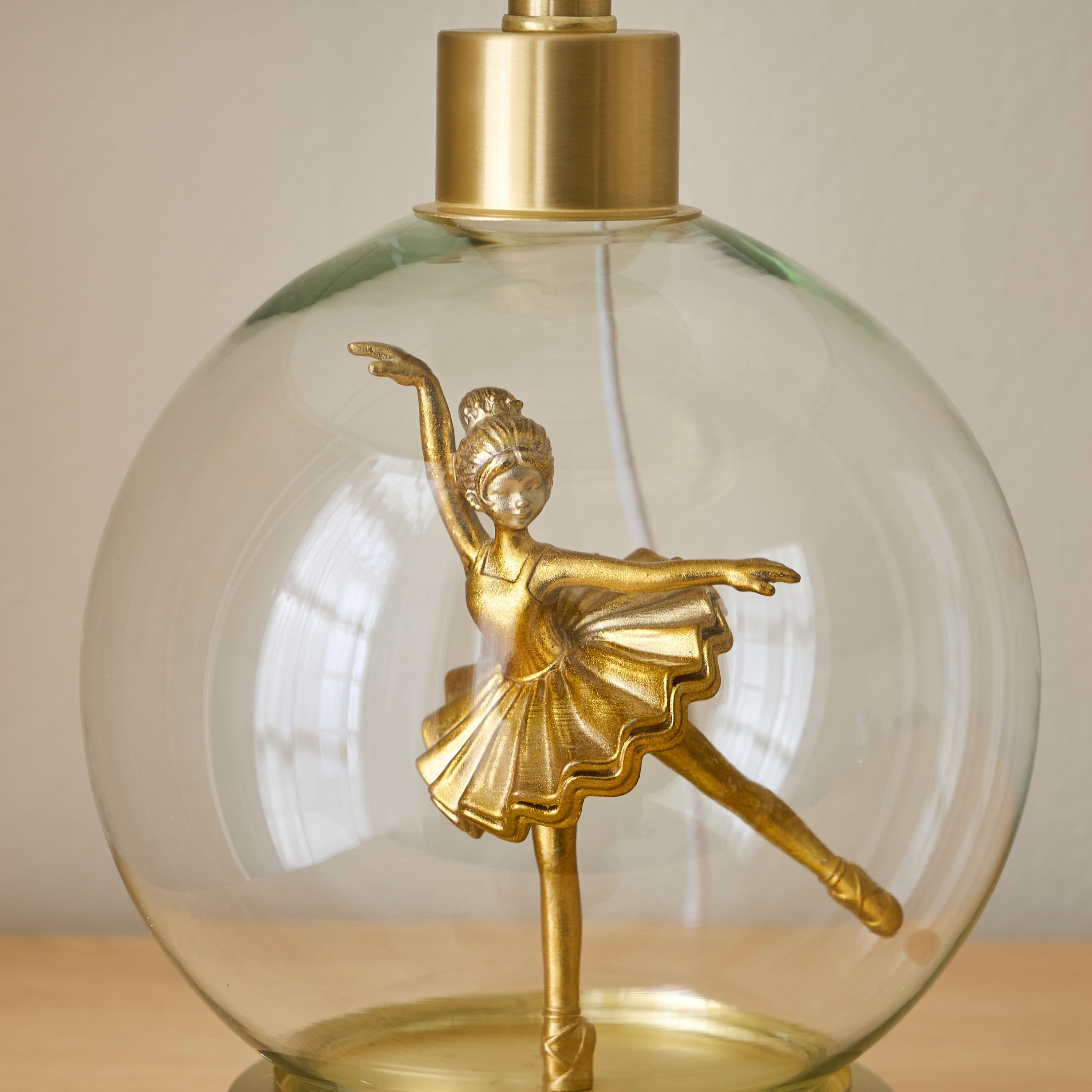 مصباح طاولة معدني بتصميم باليرينا - فراني - 46 سم-babyandkids-decorandlighting-lighting-tablelamps-image-3