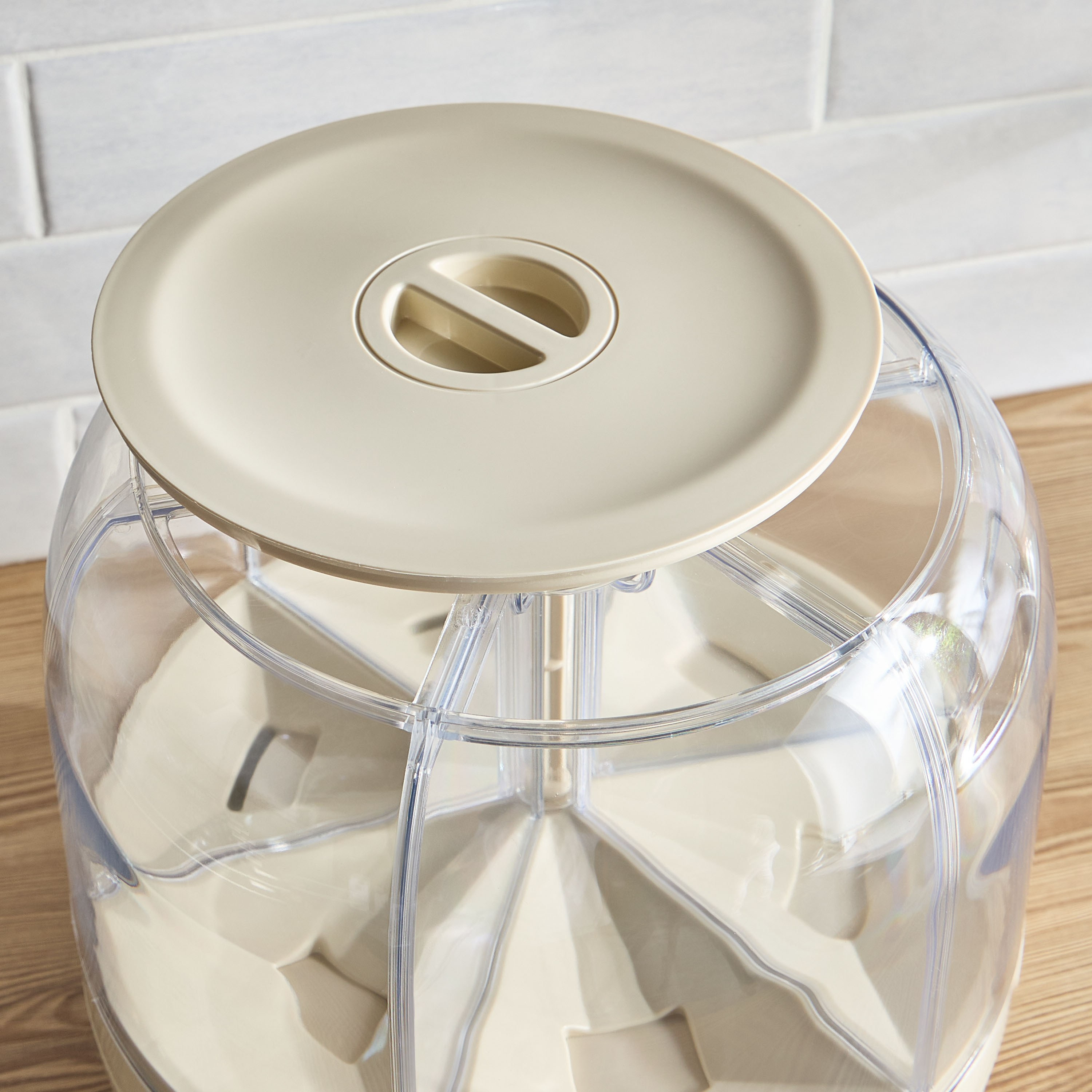 Riley 6-Compartment Rotating Rice Dispenser - 7 kg-household-kitchen-foodstorage-pantryandstorage-image-2