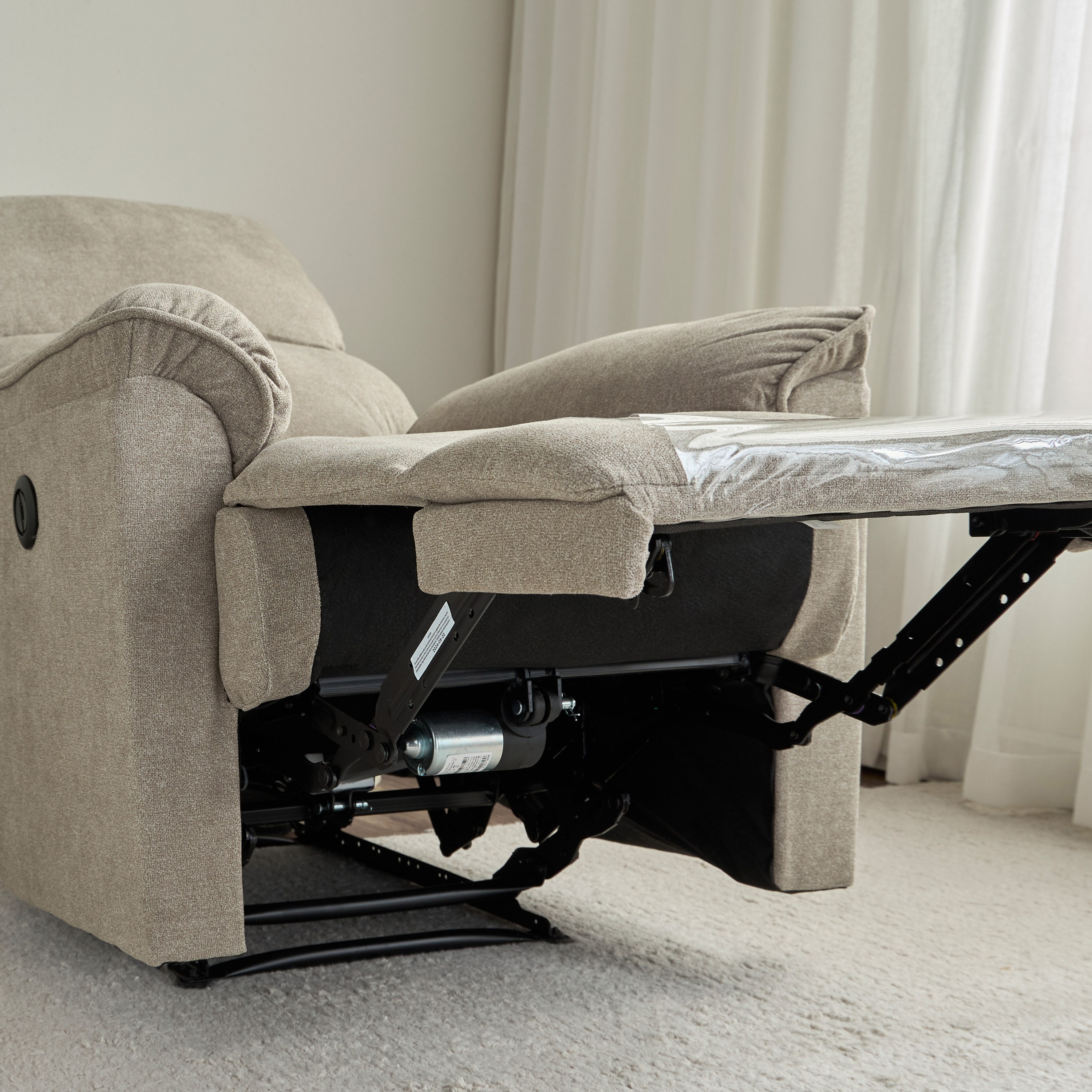 كرسي استرخاء كهربائي قماش - آرون-furniture-sofaandseating-recliners-image-10