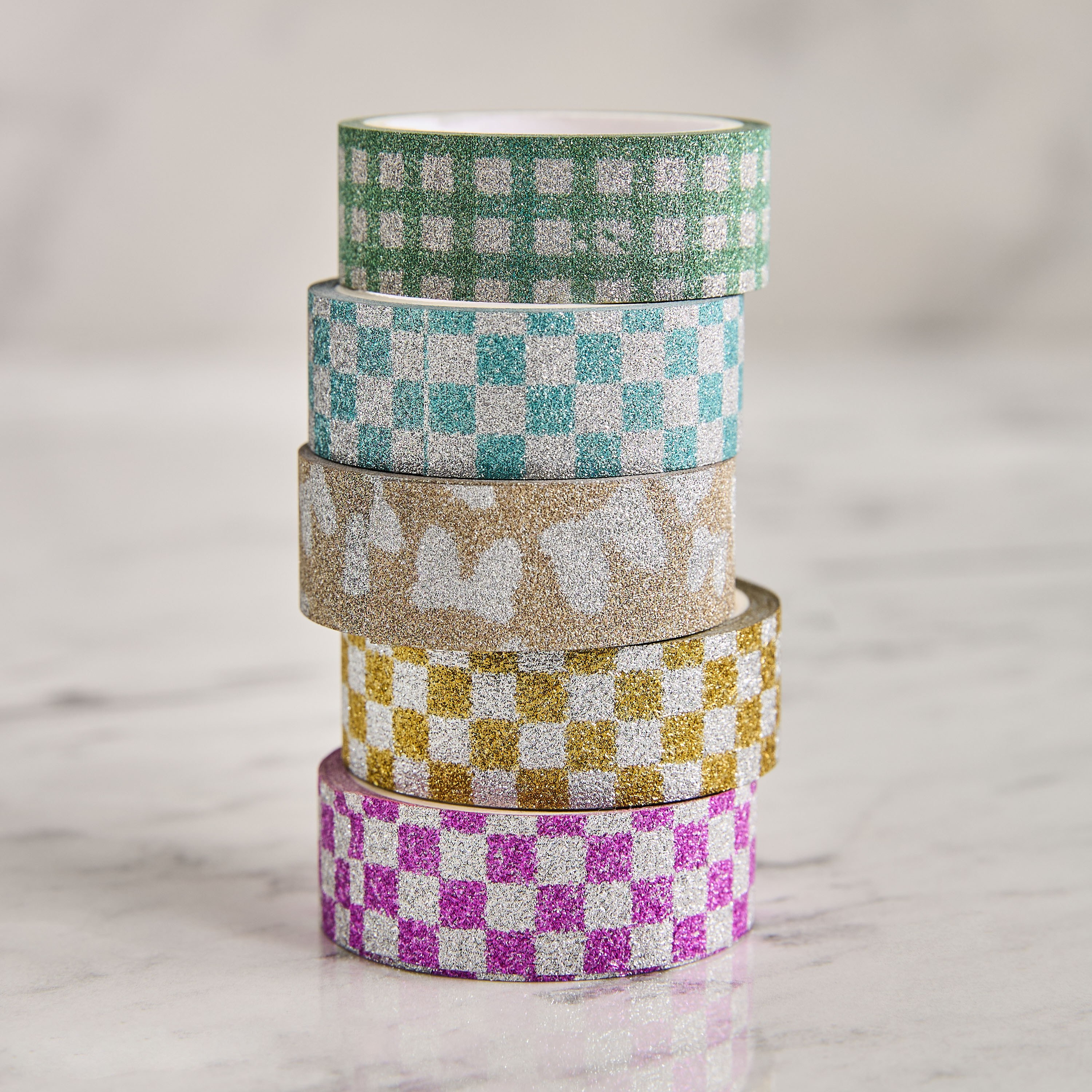 Sparkle 5-Piece Glitter Tape Set