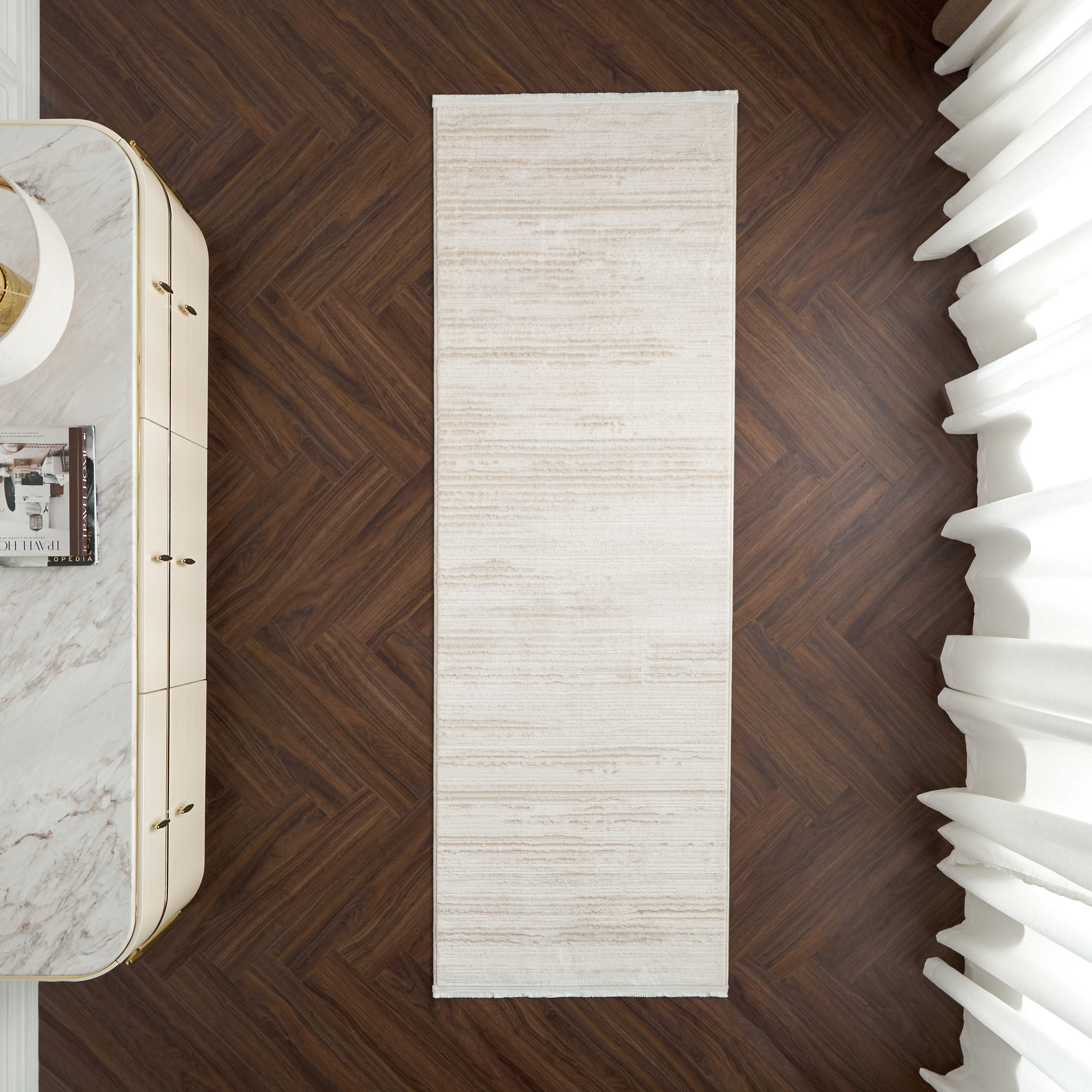 Serafina Luna Rug - 80x230 cm-household-rugsandcarpets-rugs-image-1