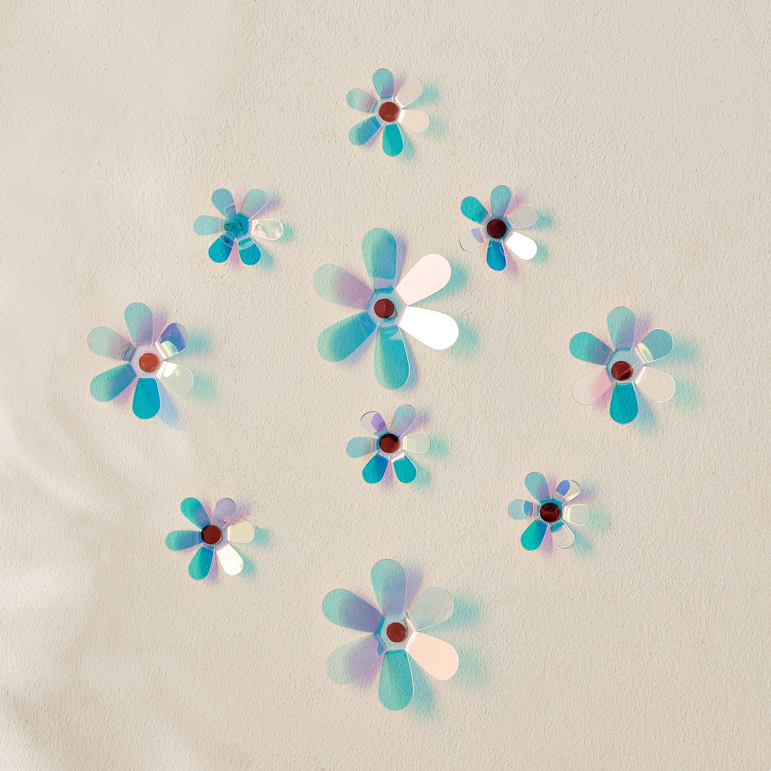 ملصقات حائط أكريليك بتصميم زهور ثلاثية الأبعاد-babyandkids-decorandlighting-decor-wallart-image-1