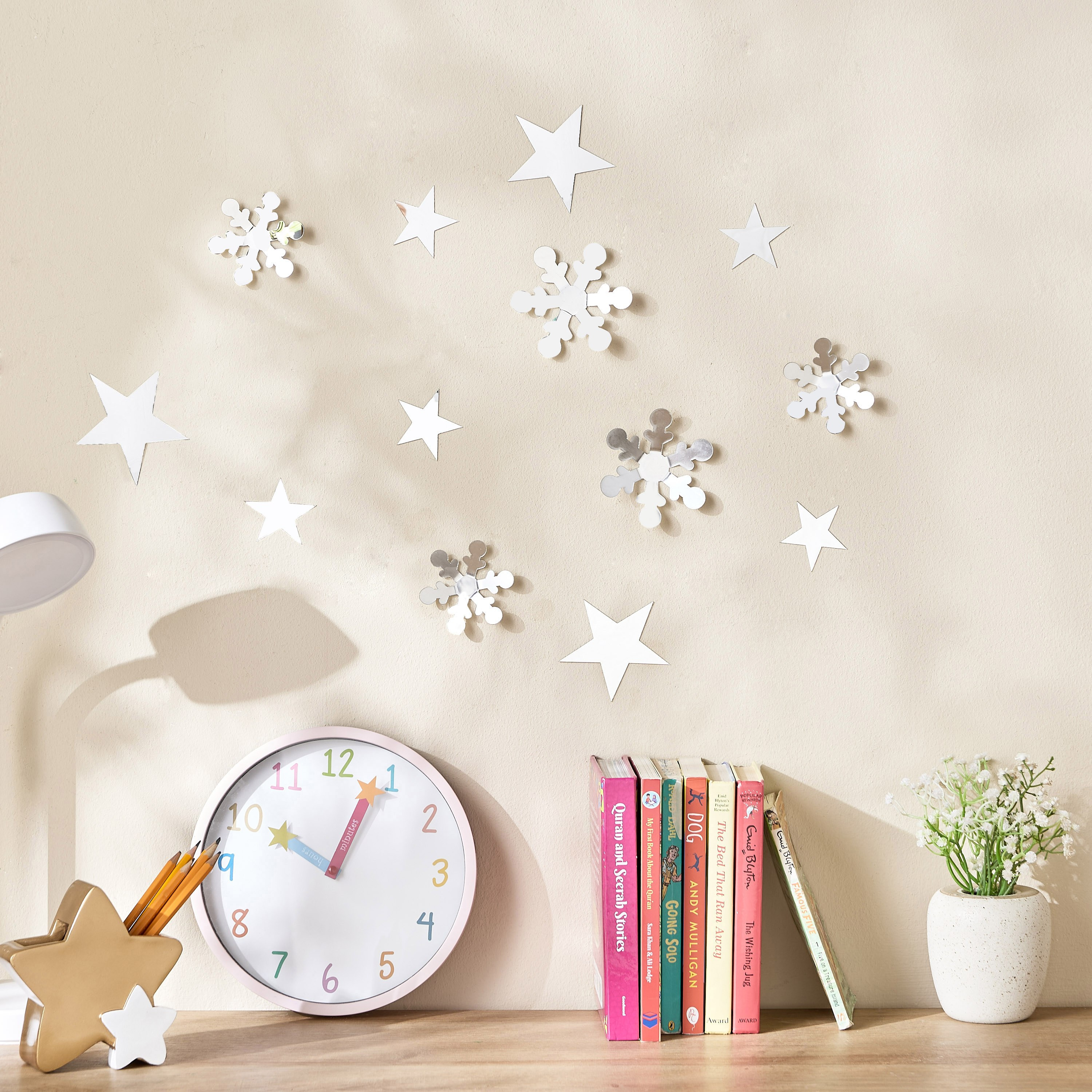 Flower 3D 5-Piece Wall Decal Set-babyandkids-decorandlighting-decor-wallart-image-3