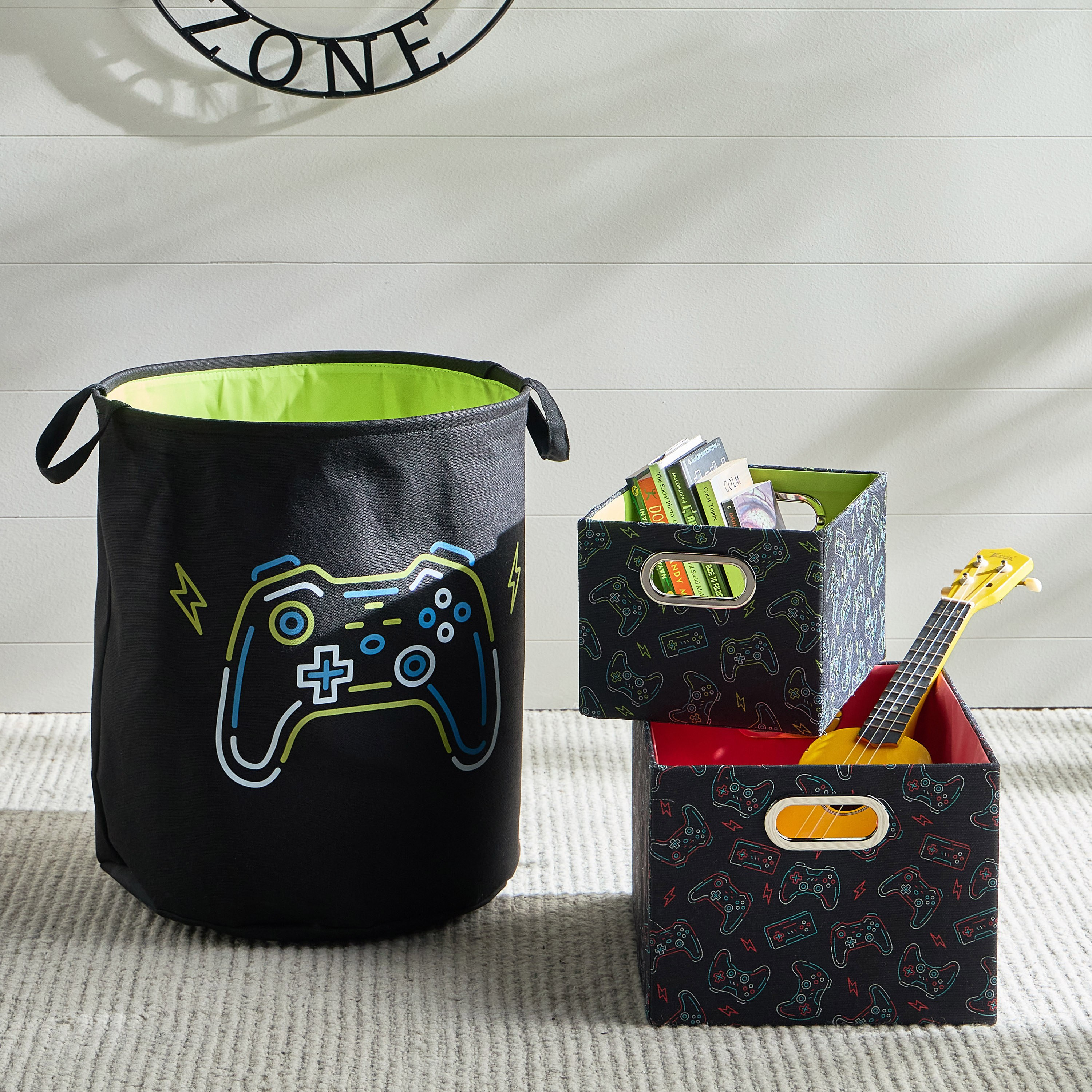 سلة غسيل - ليفيل أب-babyandkids-bathandstorage-storage-hampers-image-3
