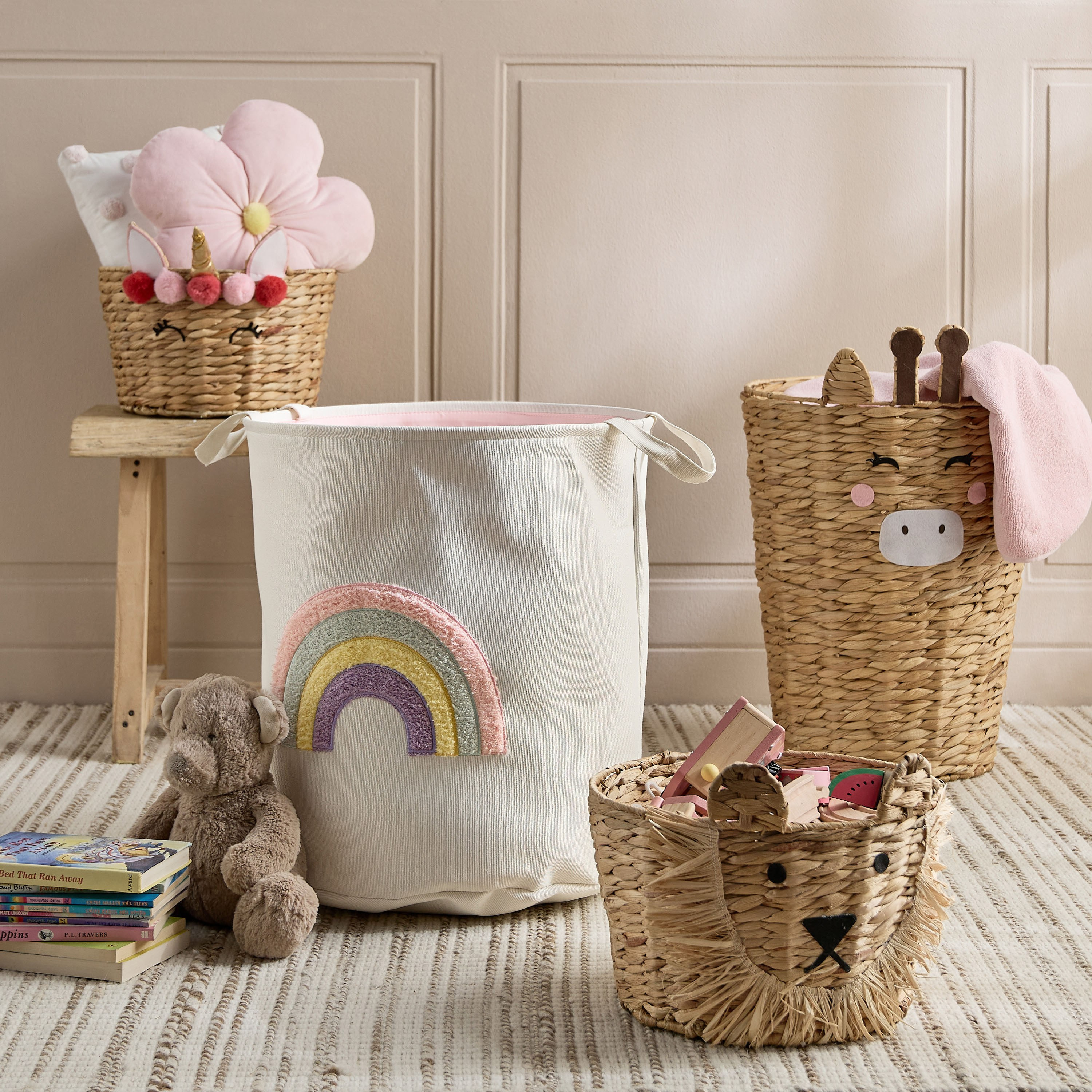 سلة غسيل - أدريانا-babyandkids-bathandstorage-storage-binsandbaskets-image-5