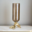 مزهرية زجاجية بقاعدة -  تمارا - 62 سم-household-decor-vasesandbowls-image-4