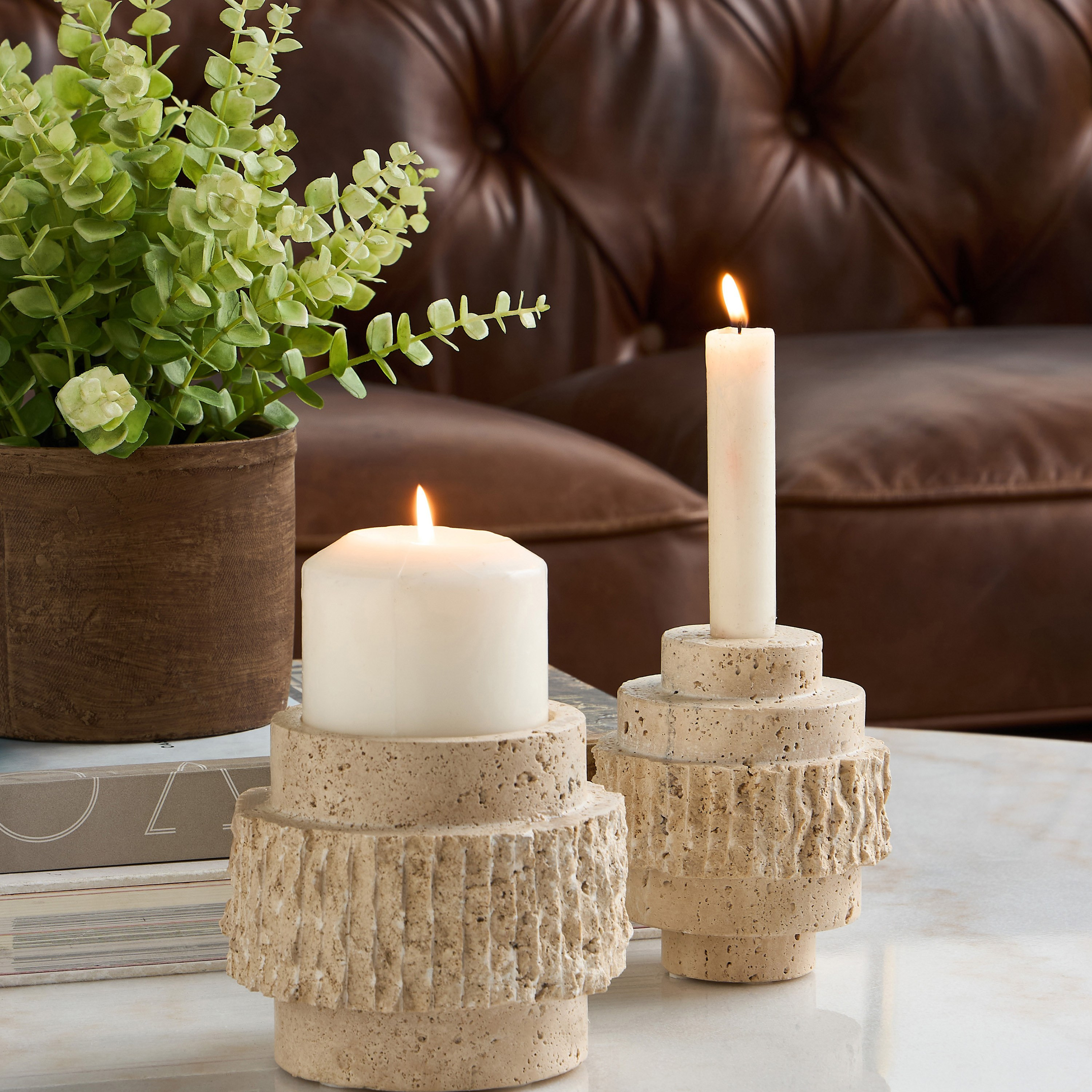 Tamara Pillar Candleholder - 11 cm-household-decor-candleholdersandlanterns-image-5