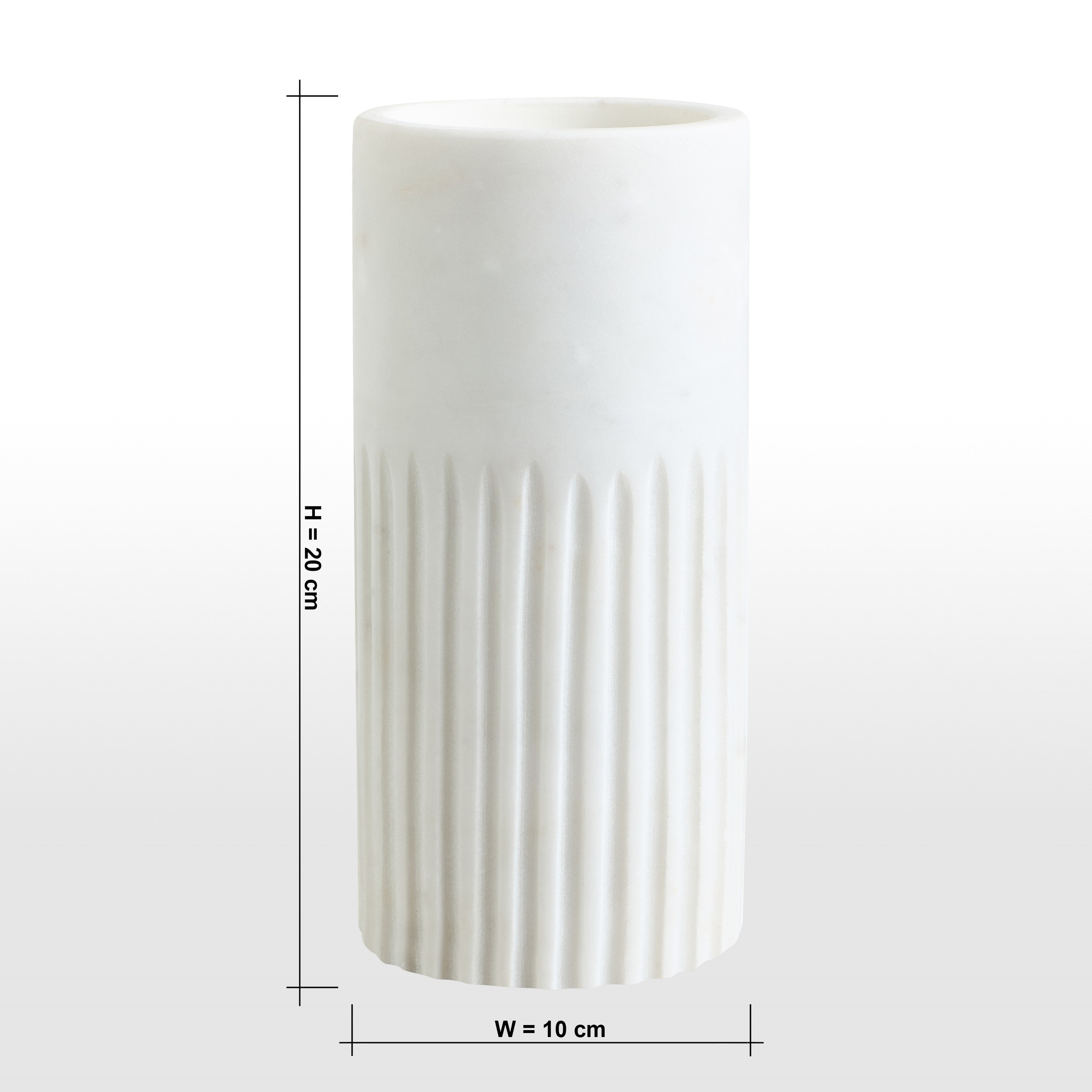 Qubba Pillar Candleholder - 20 cm-household-decor-candleholdersandlanterns-image-6