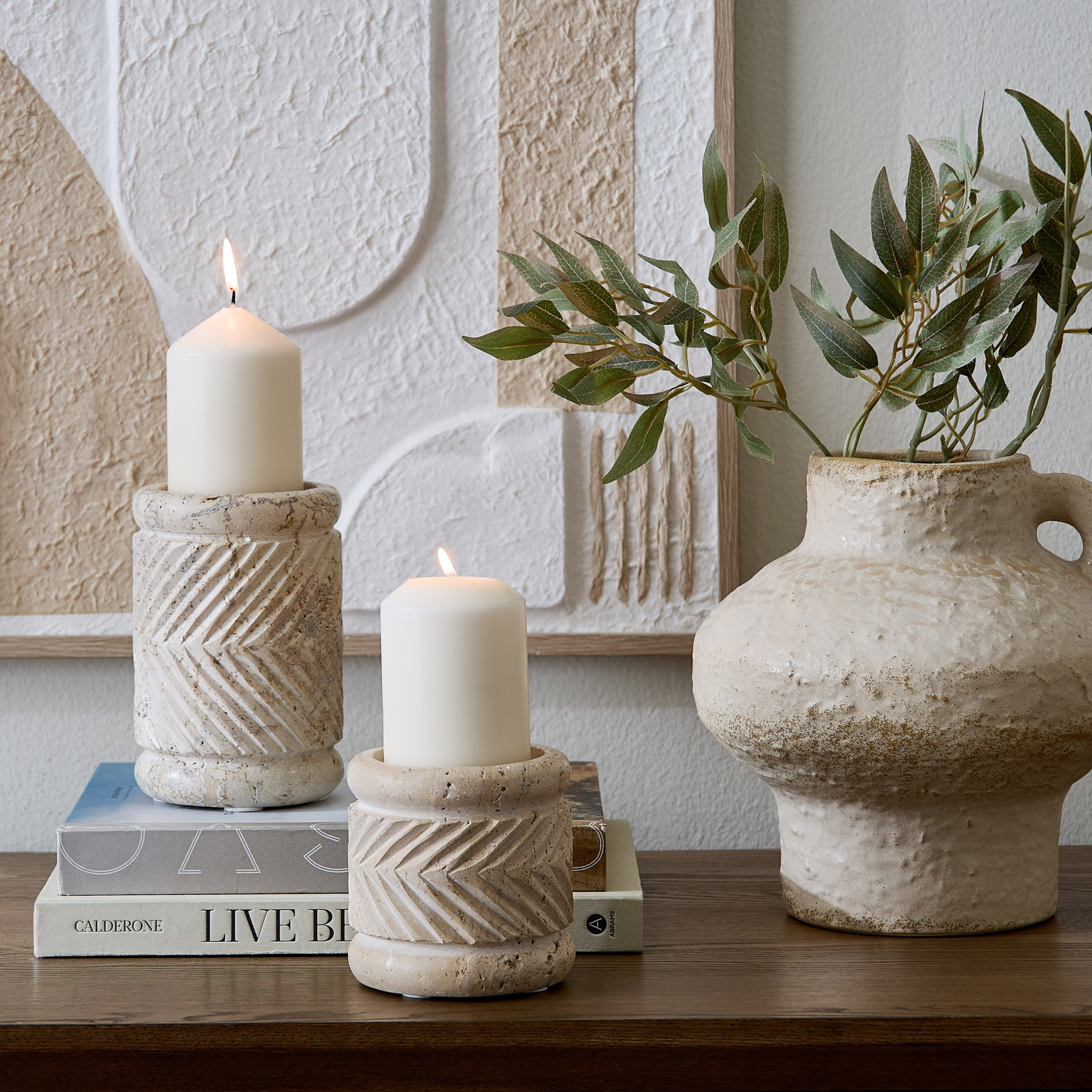 Raha Pillar Candleholder-household-decor-candleholdersandlanterns-image-5