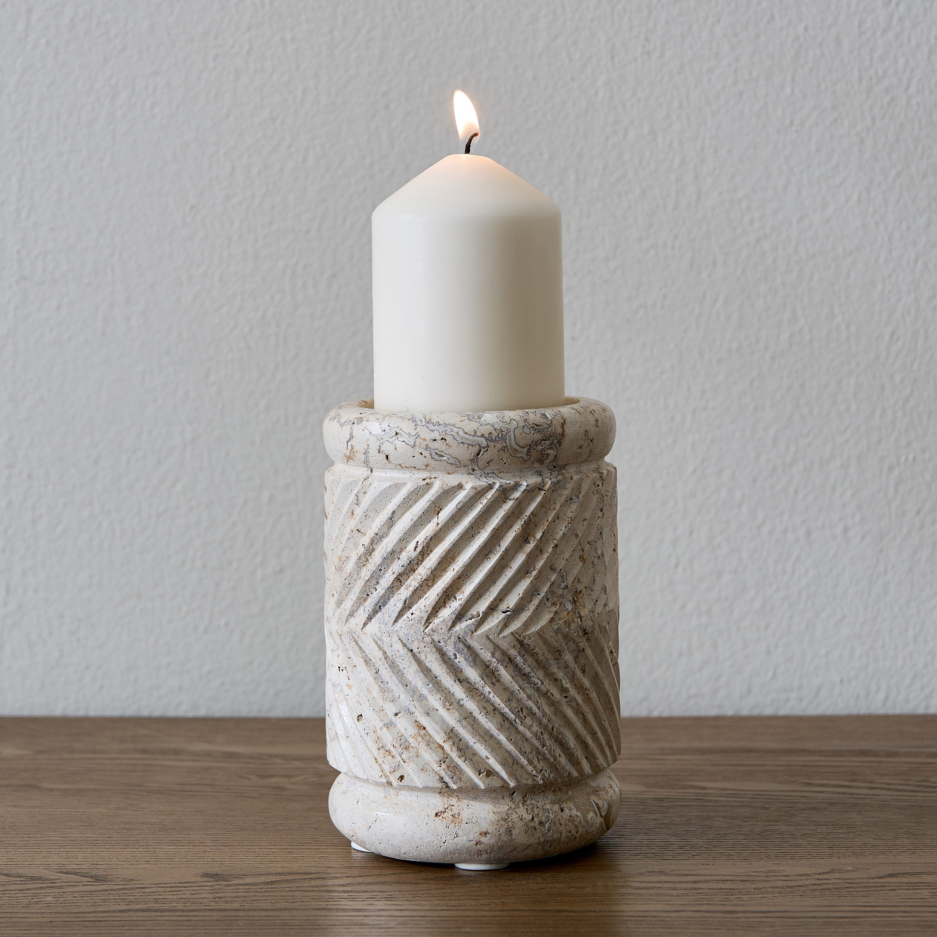 Raha Pillar Candleholder-household-decor-candleholdersandlanterns-image-2