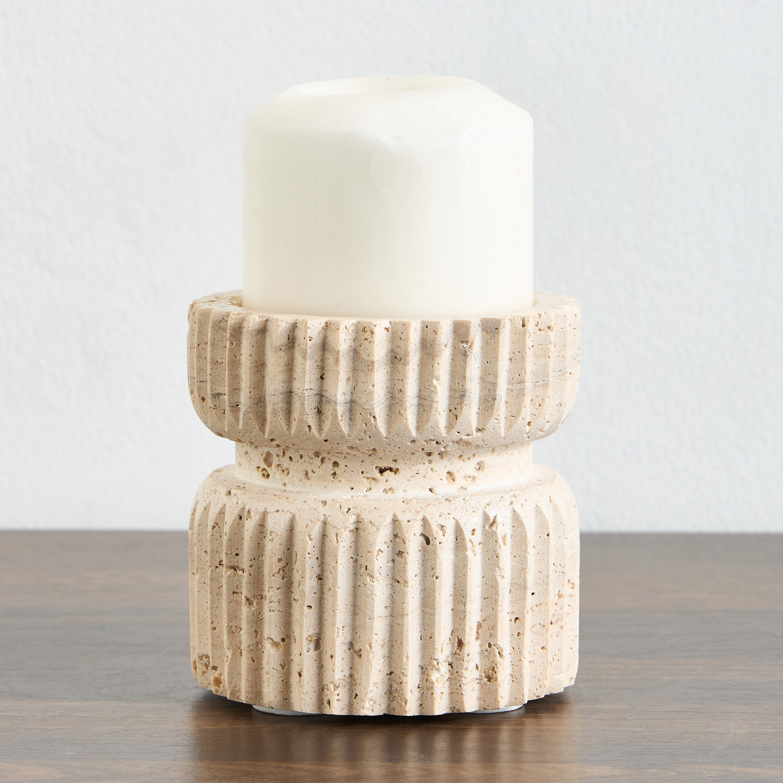 Qubba Pillar Candleholder - 10 cm-household-decor-candleholdersandlanterns-image-1