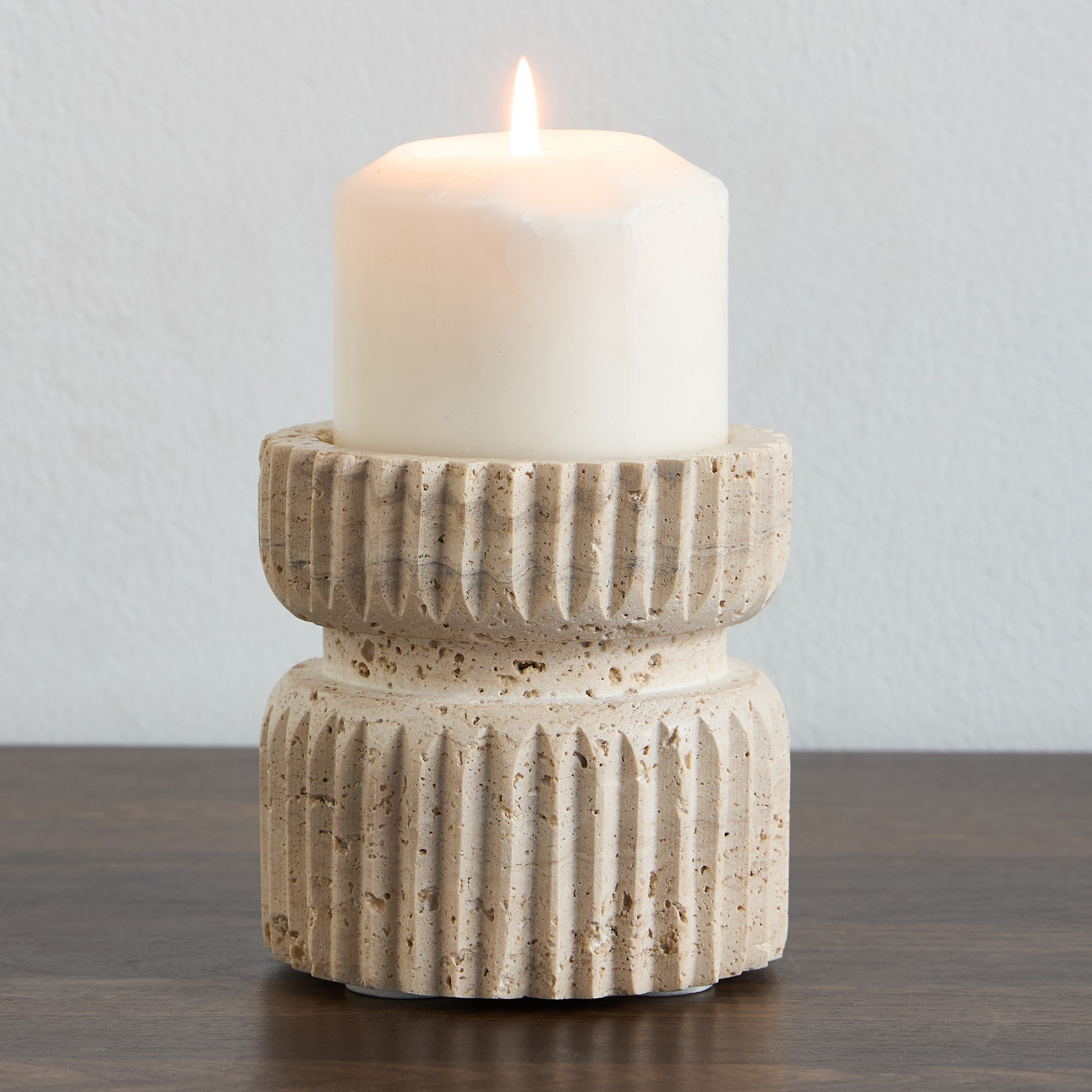 Qubba Pillar Candleholder - 10 cm-household-decor-candleholdersandlanterns-image-2