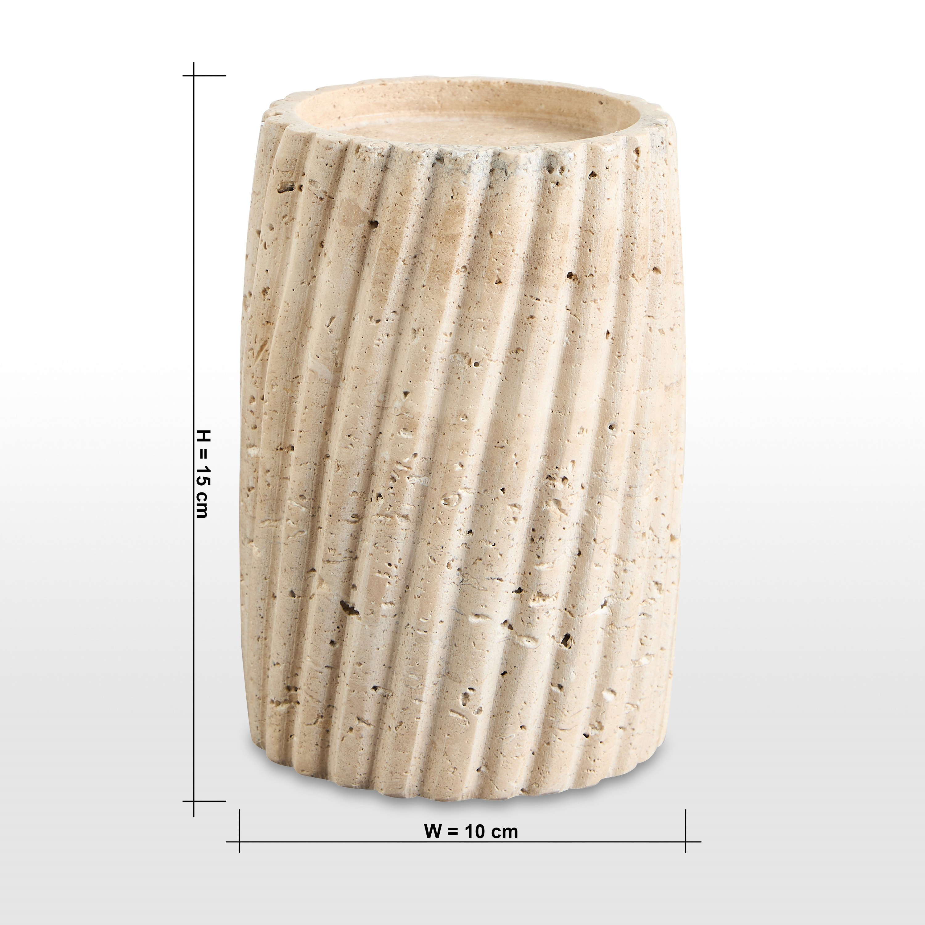 Tamara Pillar Candleholder - 15 cm-household-decor-candleholdersandlanterns-image-6