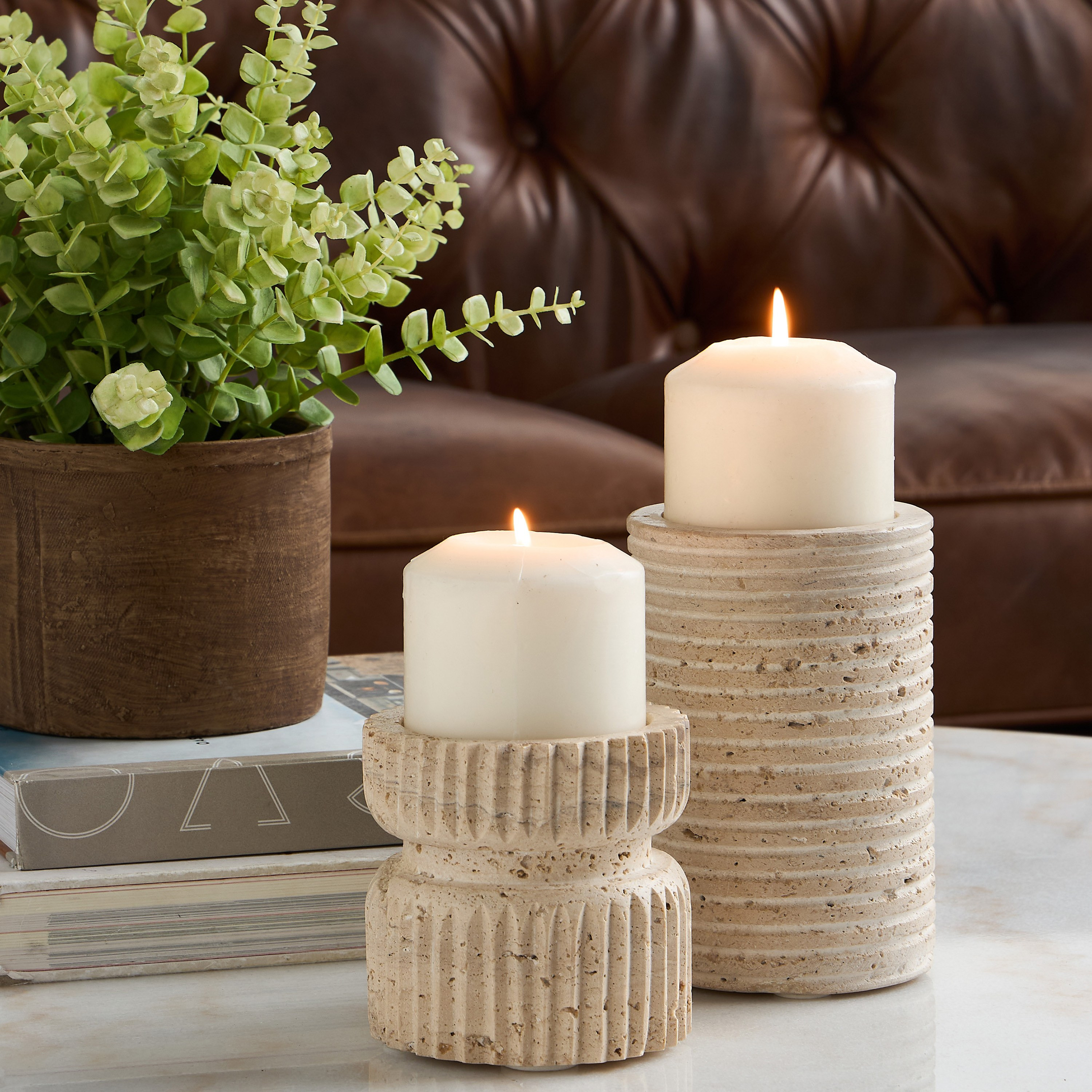 Tamara Pillar Candleholder - 15 cm-household-decor-candleholdersandlanterns-image-5