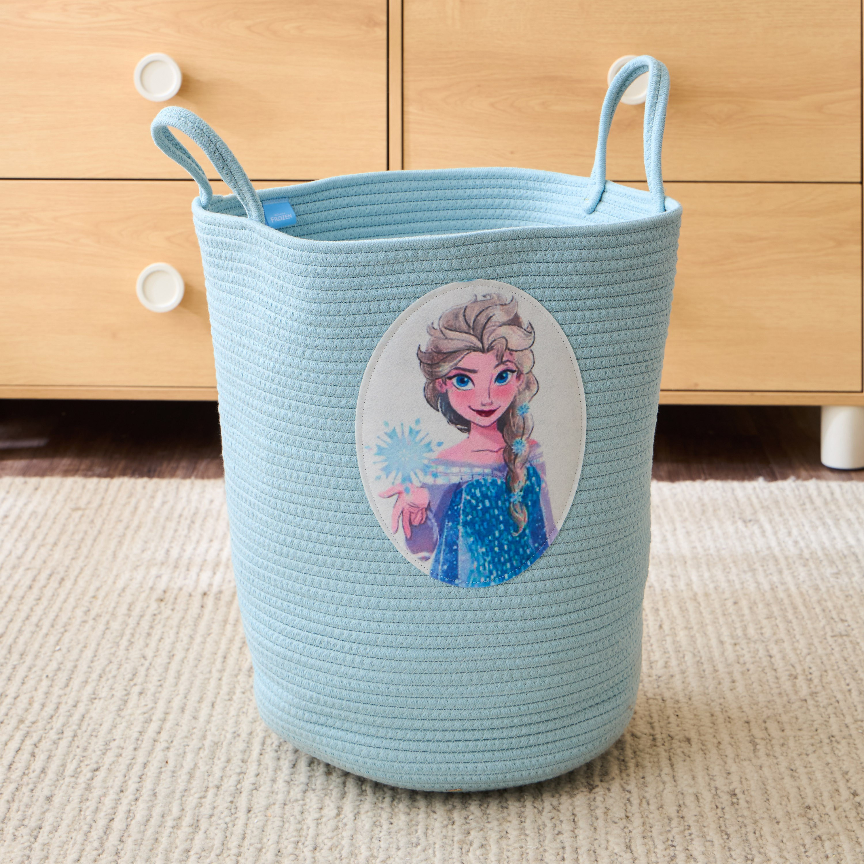 سلة تخزين بتصميم فروزن-babyandkids-bathandstorage-storage-binsandbaskets-image-1