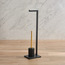 حامل فرشاة مرحاض مع حامل لفافة - كلين-household-bathandlaundry-bathroomorganizing-toiletpaperholders-image-4