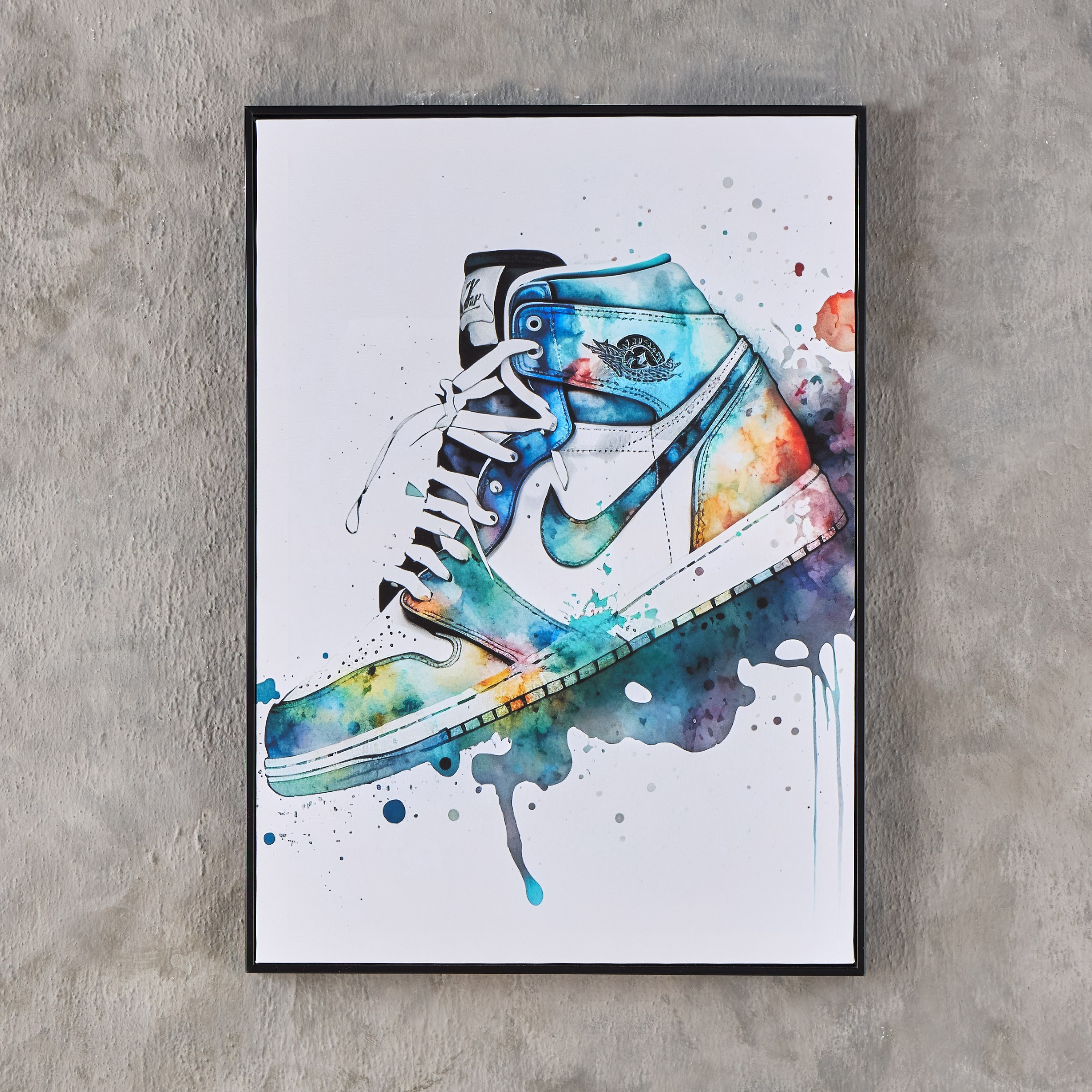 Rami Framed Canvas Wall Art - 50x70 cm-household-walldecorandmirrors-wallart-image-1