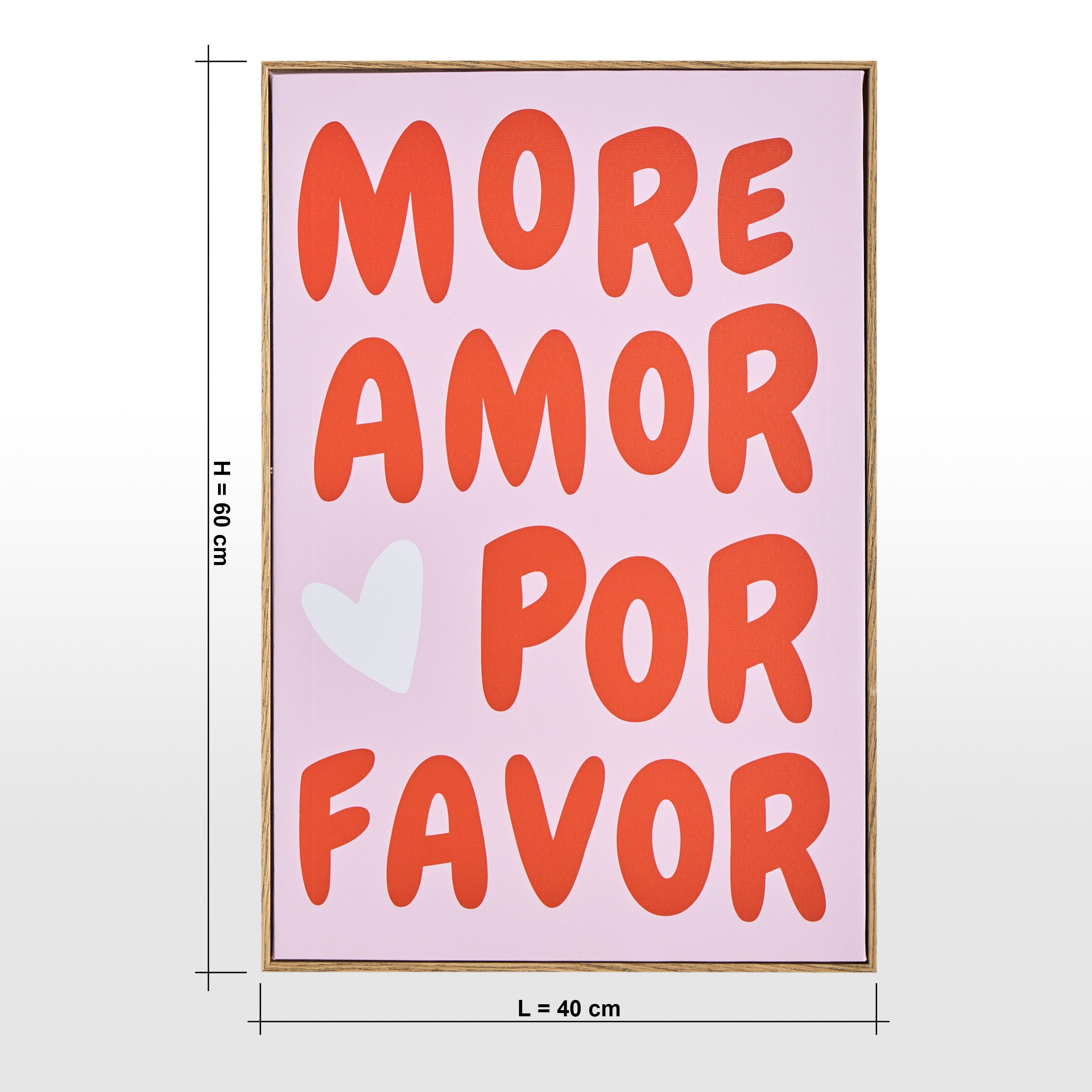 Amorate Framed Canvas Wall Art - 40x60 cm-household-walldecorandmirrors-wallart-image-4