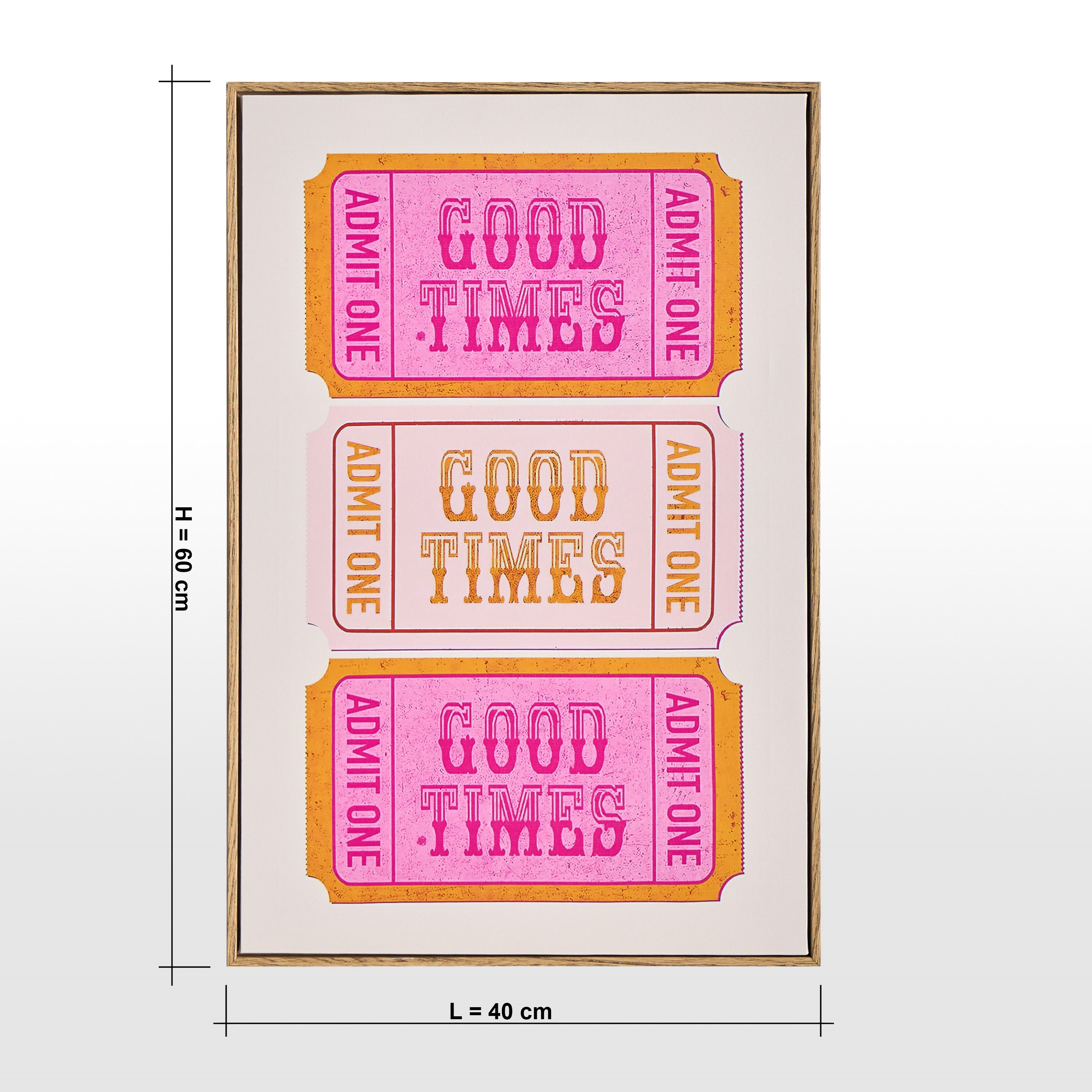 Bliss Framed Canvas Wall Art - 40x60 cm-household-walldecorandmirrors-wallart-image-4
