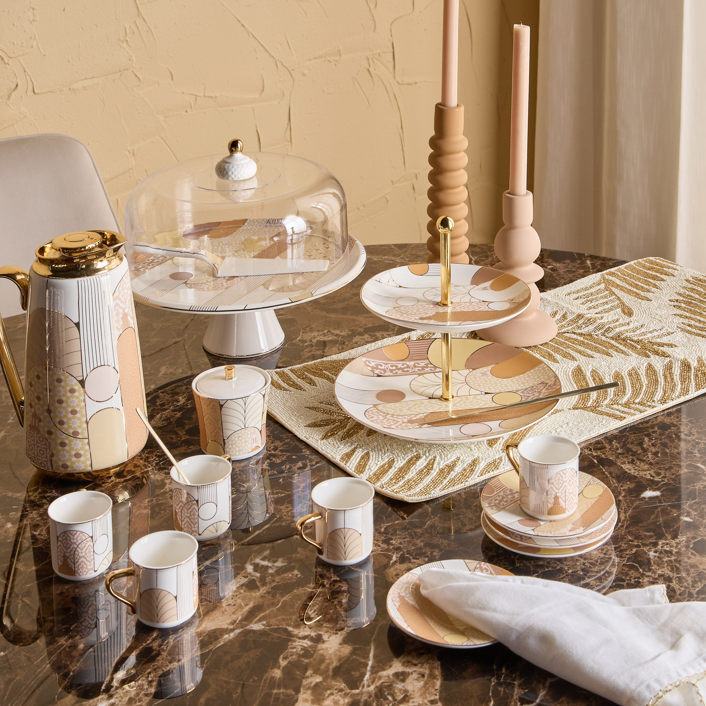 Tamara Table Runner - 33x90 cm-household-dining-tablelinen-runnersandtablecovers-image-4