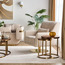 طقم طاولات متداخلة قطعتين بسطح رخامي - سترافا-furniture-livingroom-nestoftables-image-1