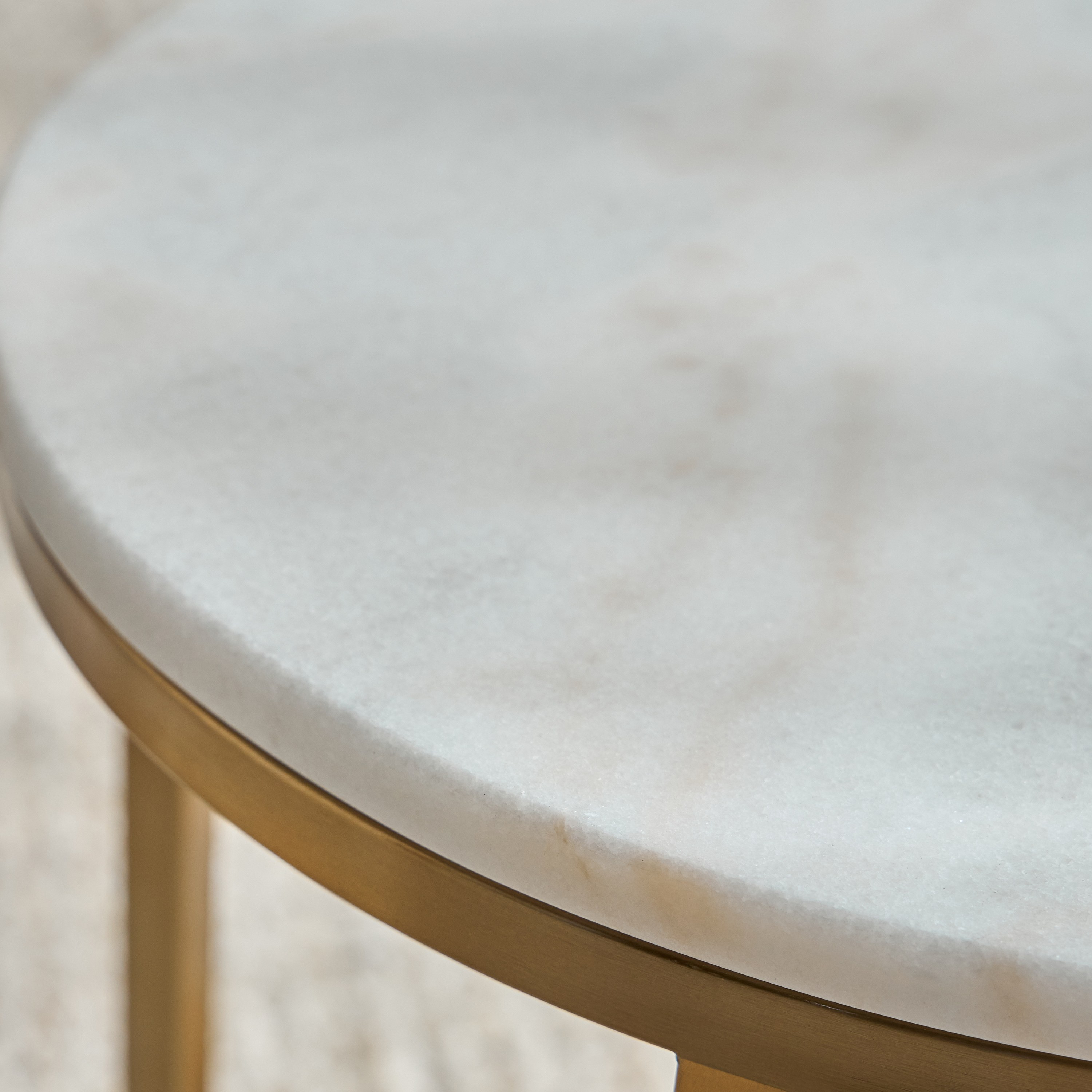 طاولة جانبية بسطح رخامي - سترافا-furniture-livingroom-sideandendtables-image-3