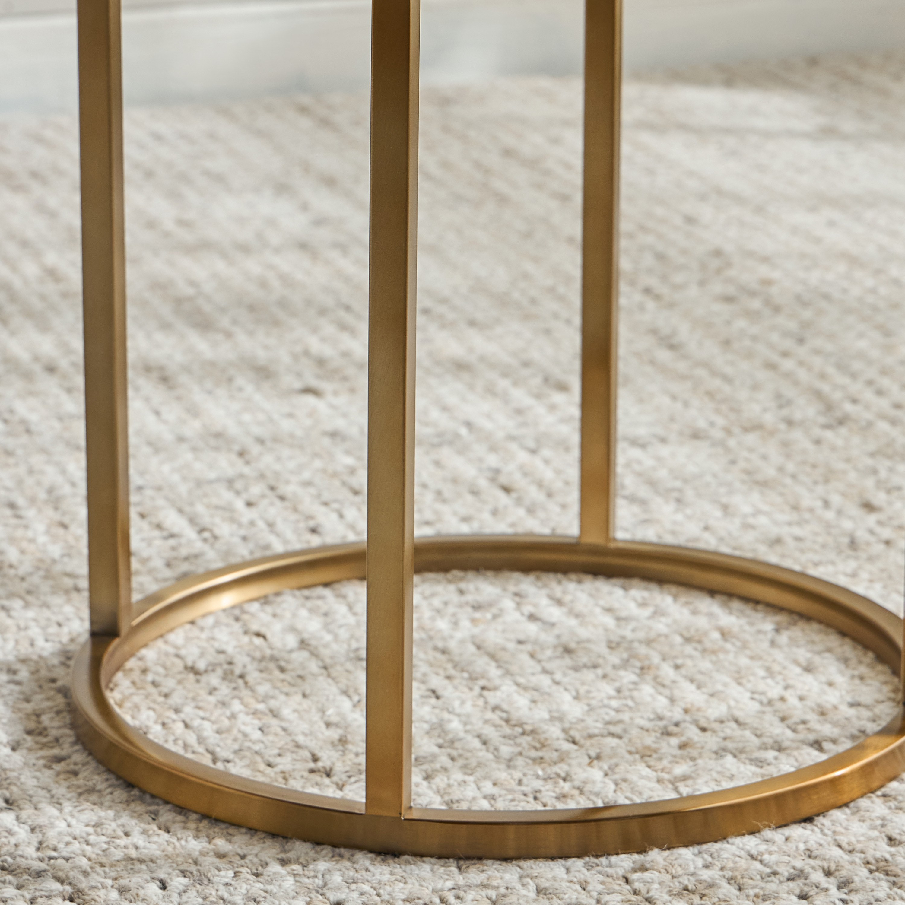 طاولة جانبية بسطح رخامي - سترافا-furniture-livingroom-sideandendtables-image-4