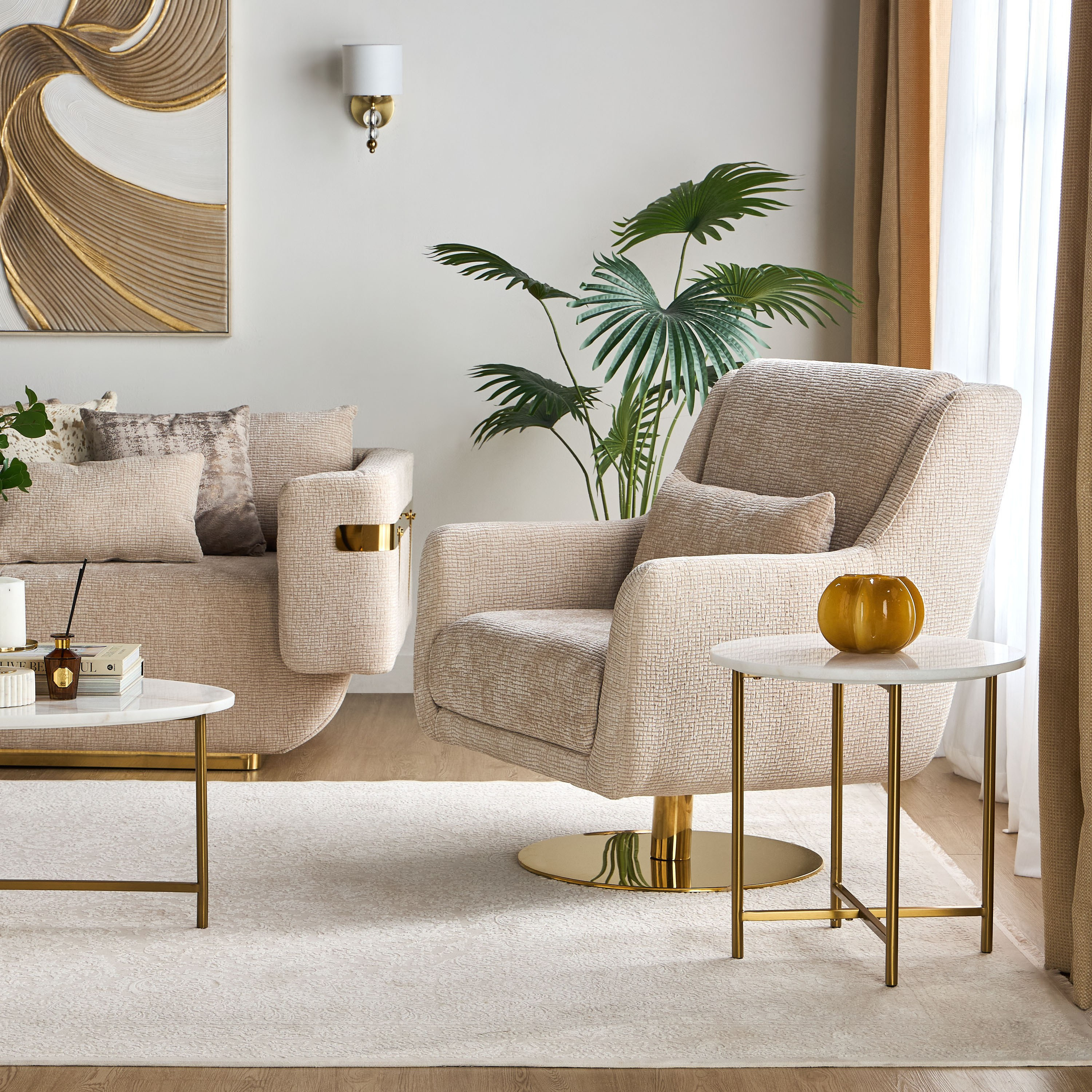 Opus Marble Top Side Table-furniture-livingroom-sideandendtables-image-4