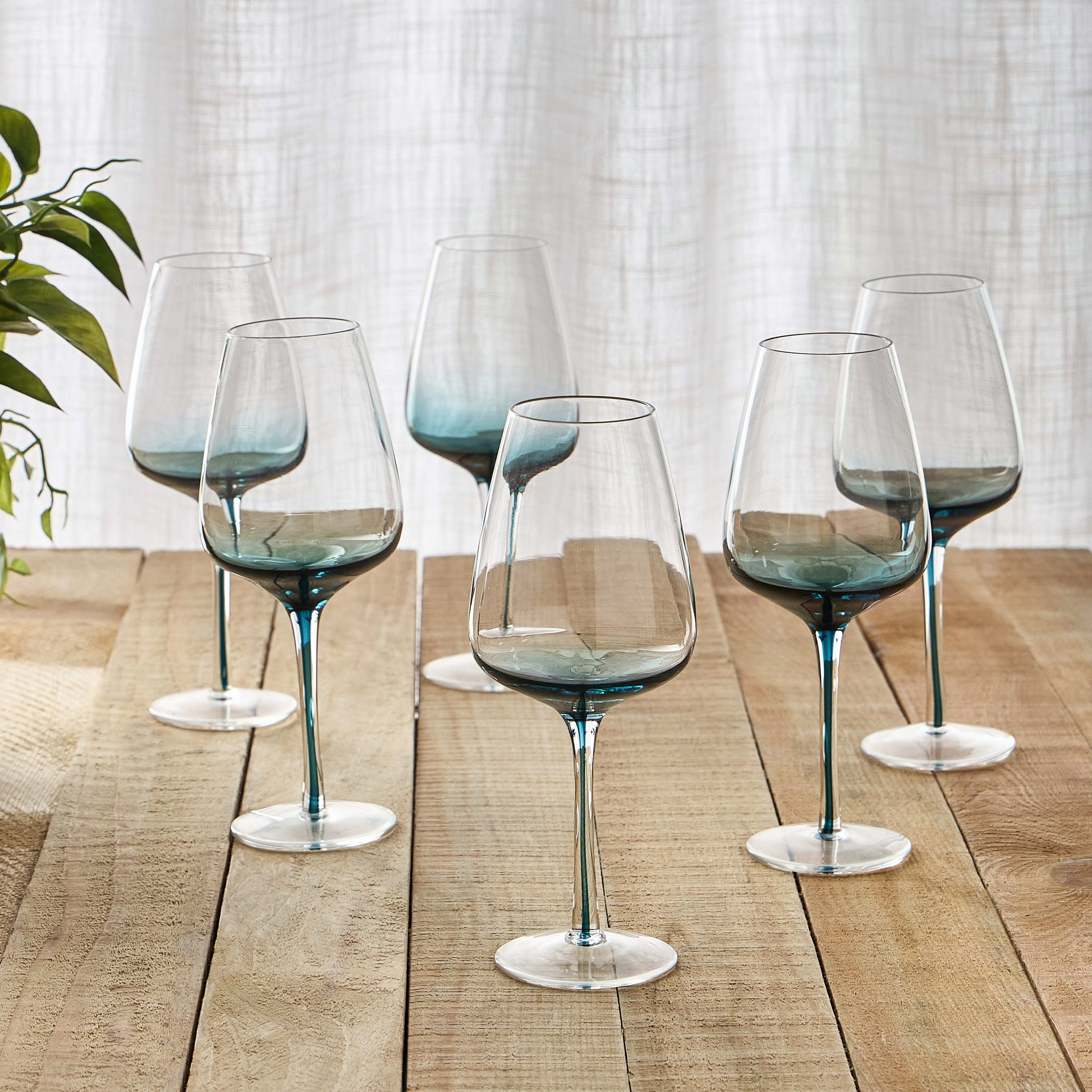 Alice 6-Piece Stem Glass Set - 380 ml-household-dining-glassware-stemware-image-1