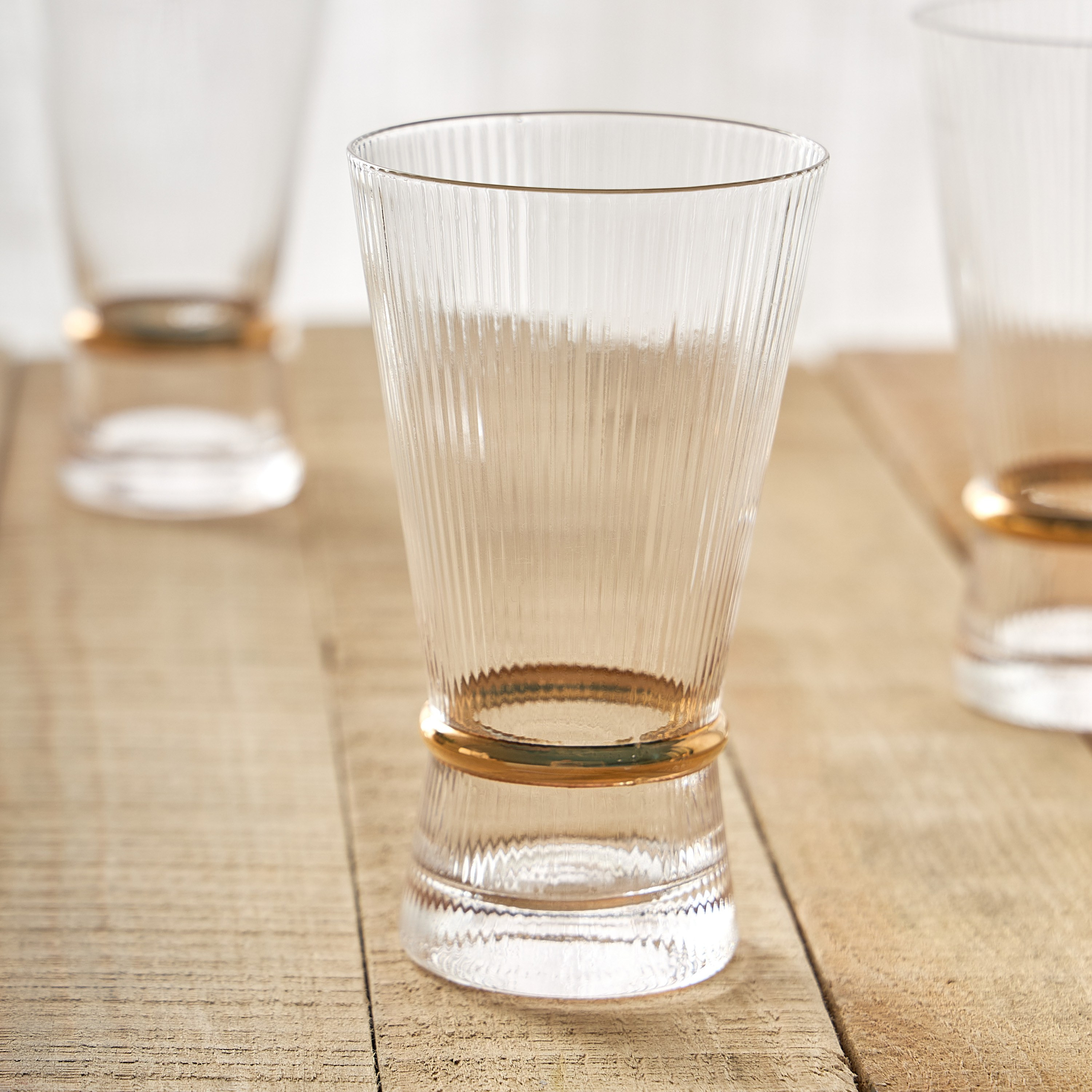Nexus Luxe 6-Piece Hiball Glass Set - 320 ml-household-dining-glassware-drinkingglasses-image-2