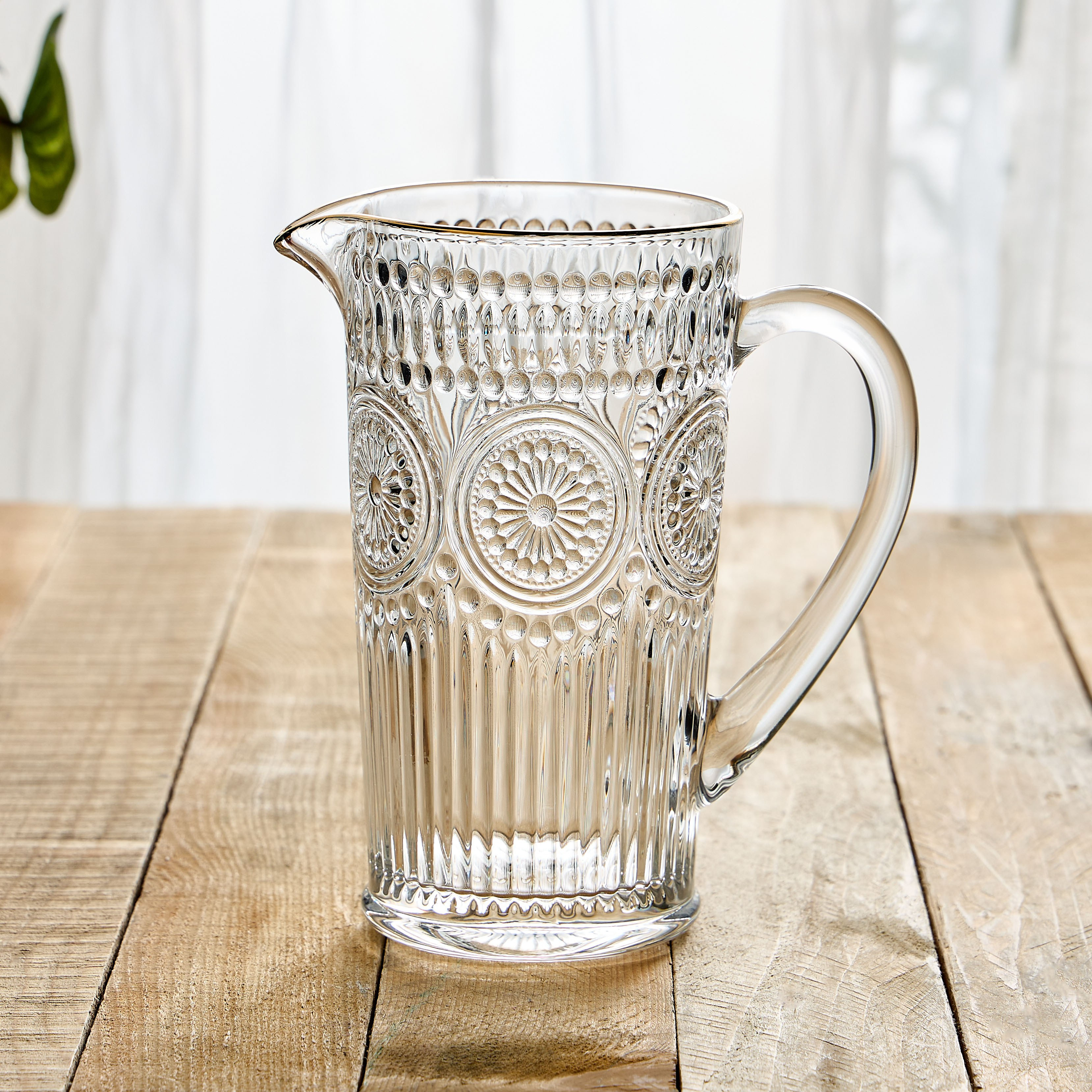 Walima Glass Jug - 970 ml-household-dining-drinkserveware-jugsdecantersandcarafes-image-1