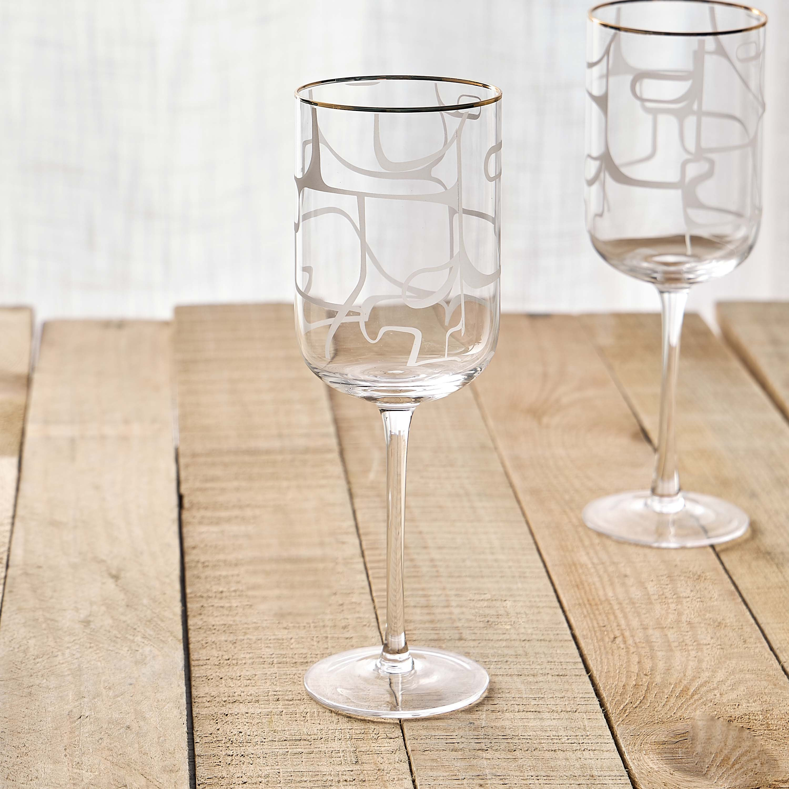 Amirah 6-Piece Stem Glass Set - 435 ml-household-dining-glassware-stemware-image-2